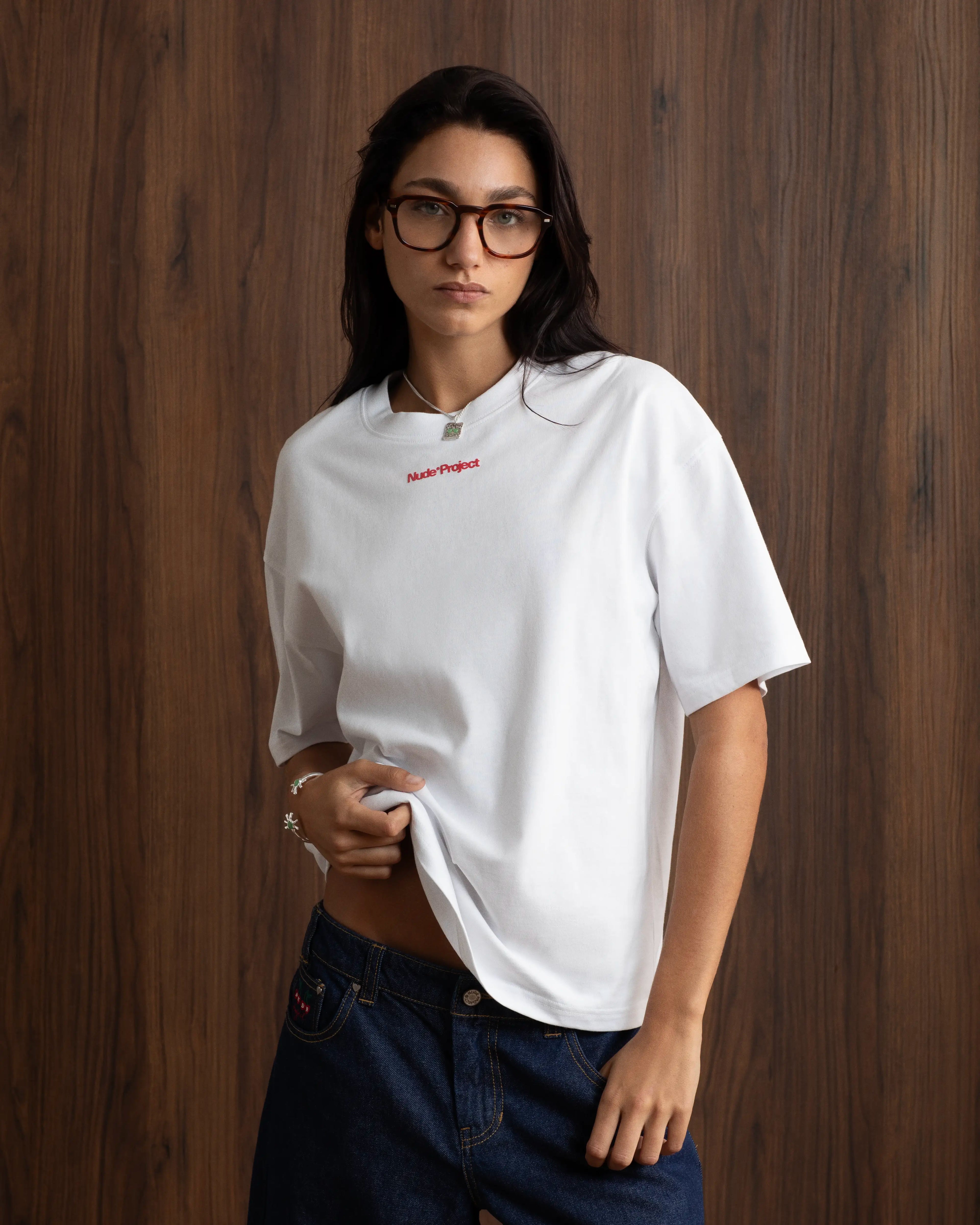 9-5 Tee White Nude Project México Oficial Nude Project Mexico