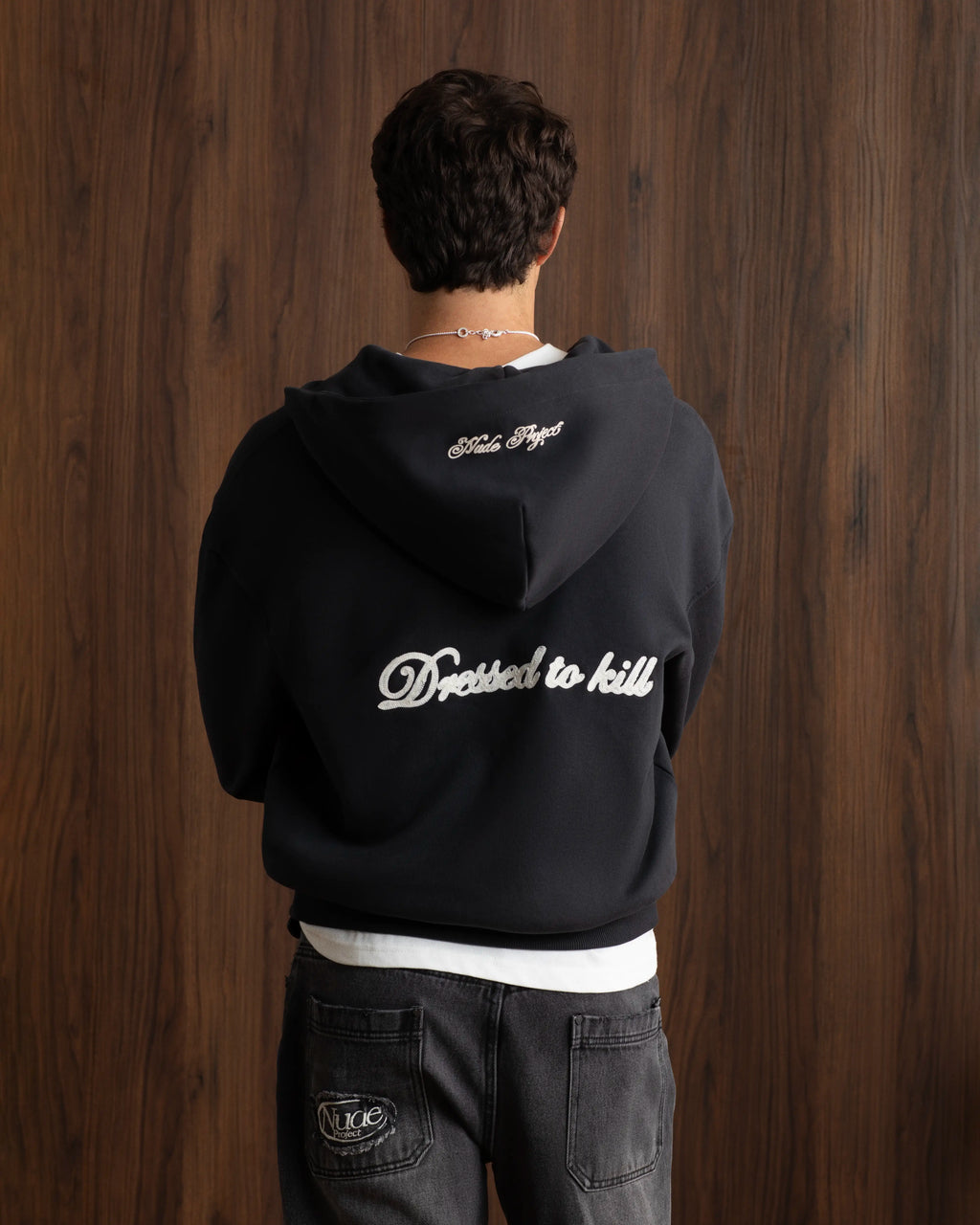 Kill Bill Zip-Up Hoodie Ash Nude Project México Oficial Nude Project Mexico