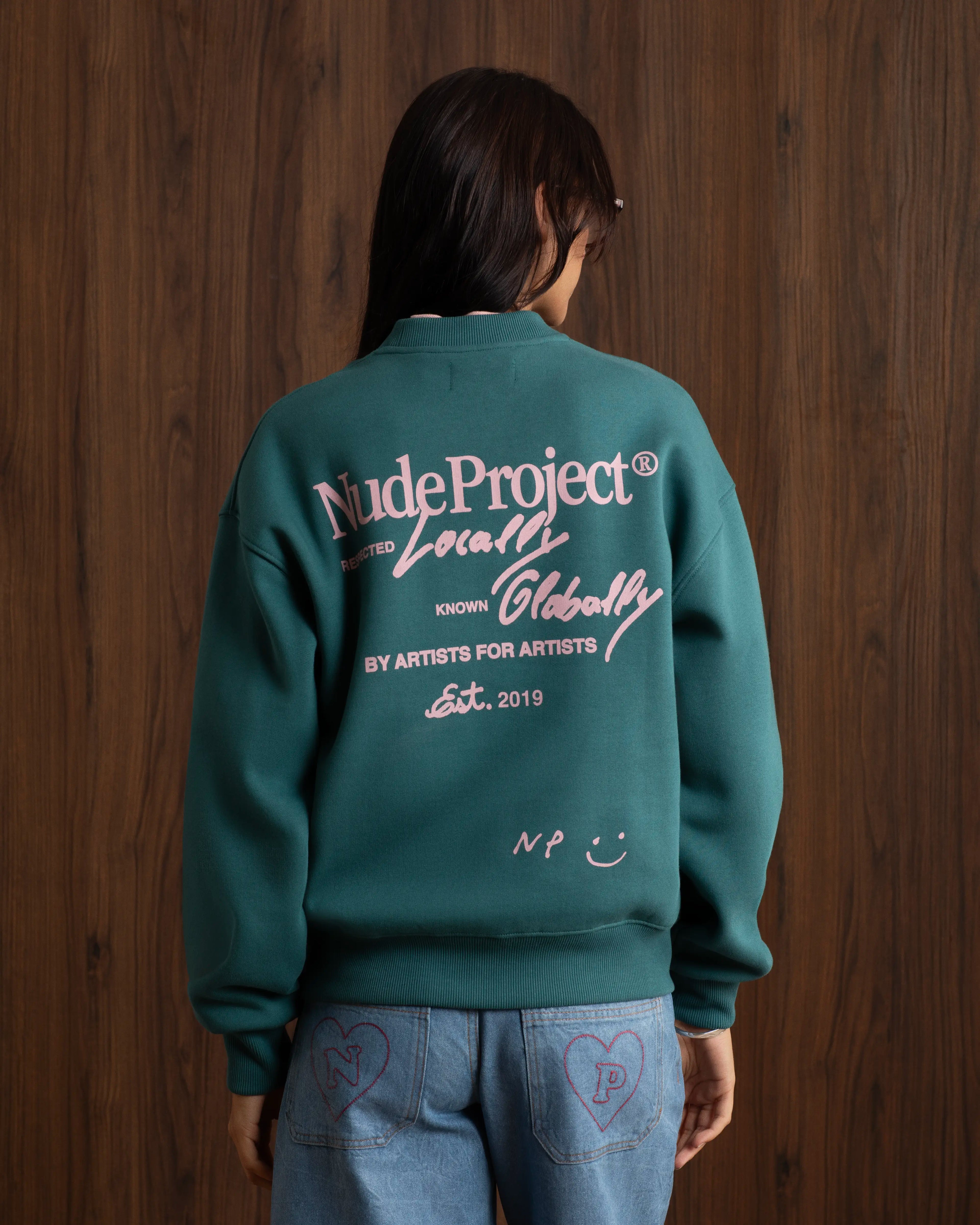 Global Soon Sweatshirt Green
