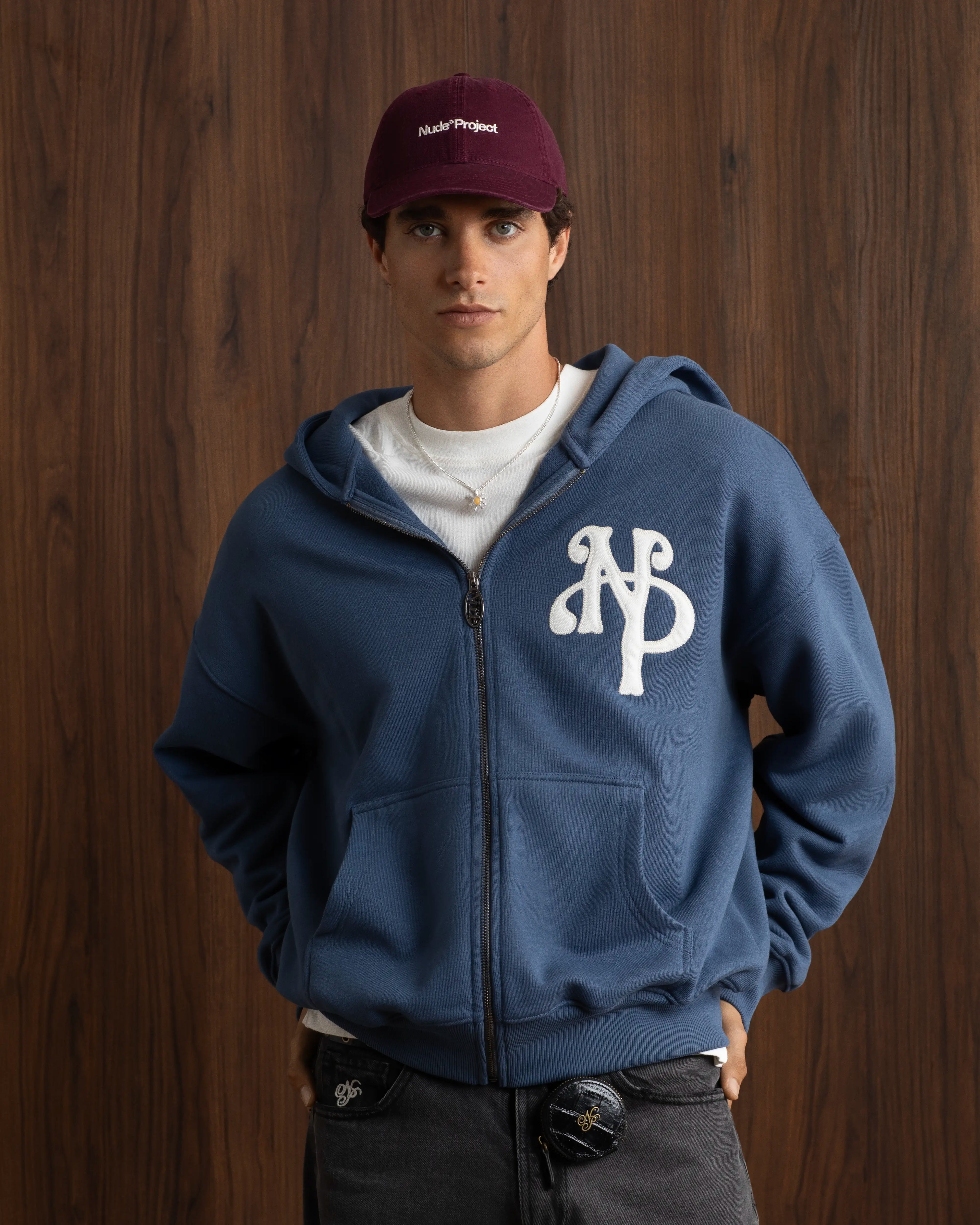Kill Bill Zip-Up Hoodie Indigo Nude Project México Oficial Nude Project Mexico