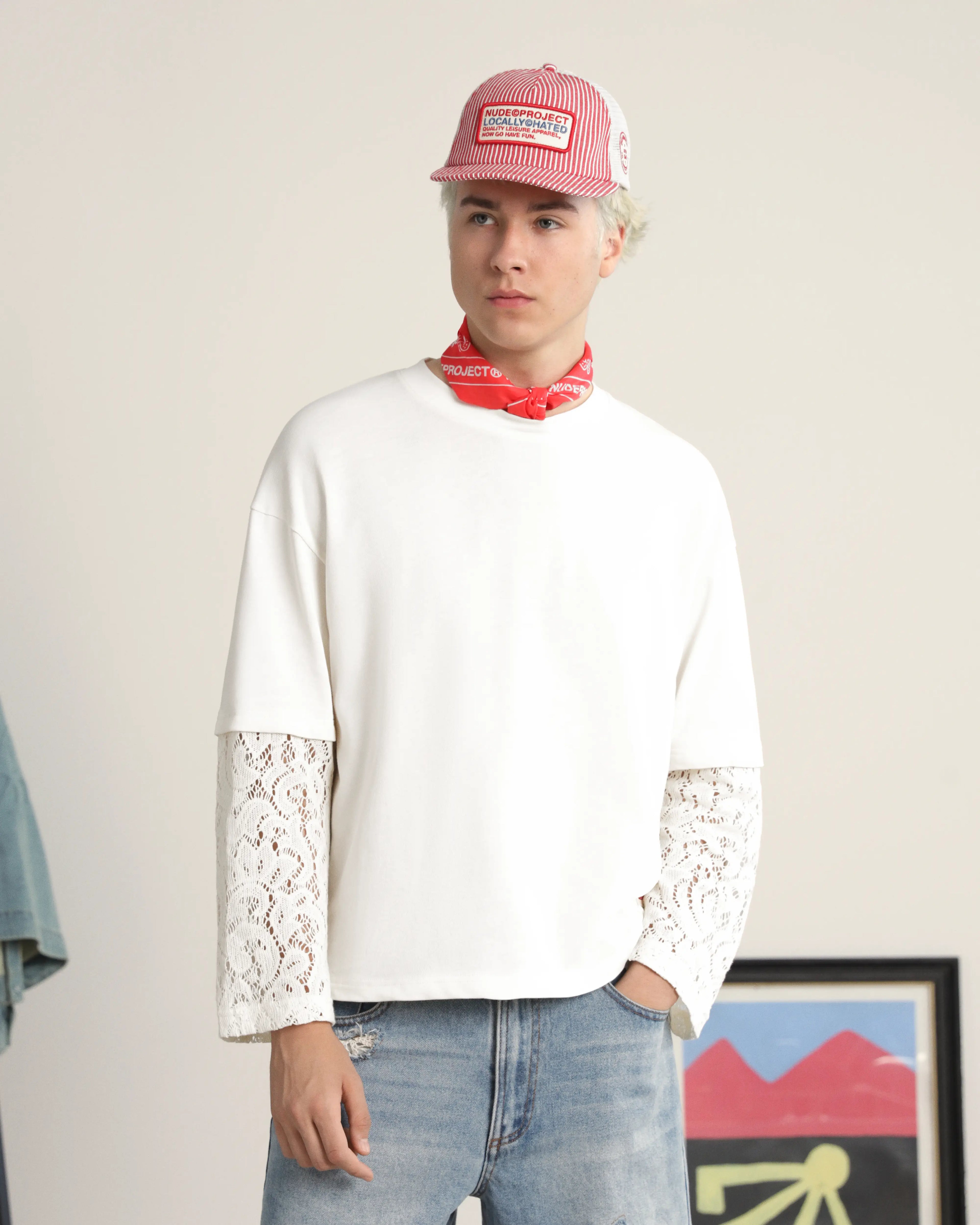 Parra Long-Sleeve Tee Nude Project México Oficial Nude Project Mexico