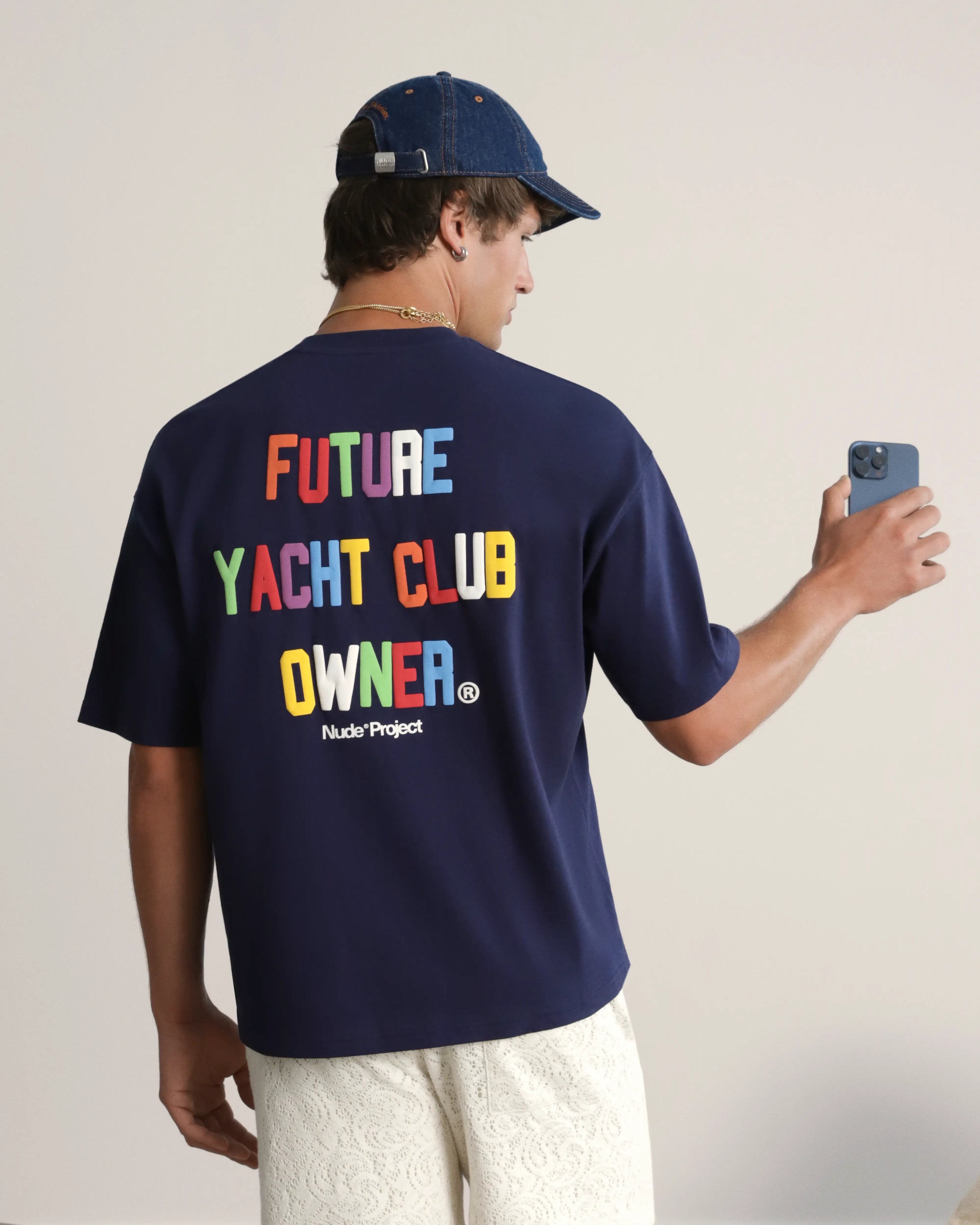 Yate Tee Navy