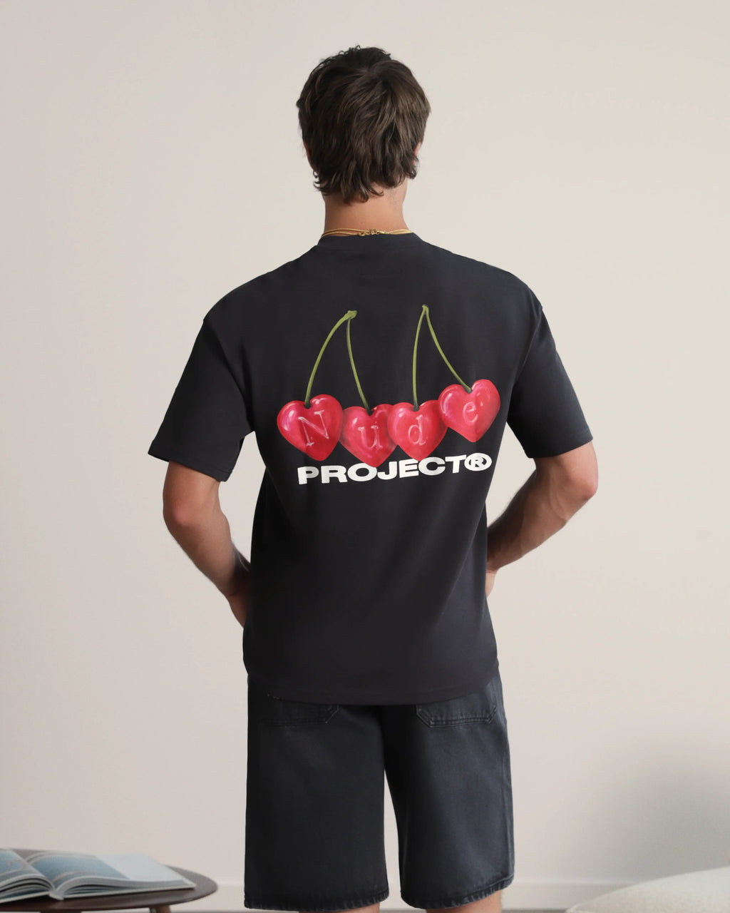 Cherry Tee Black Nude Project México Oficial Nude Project Mexico