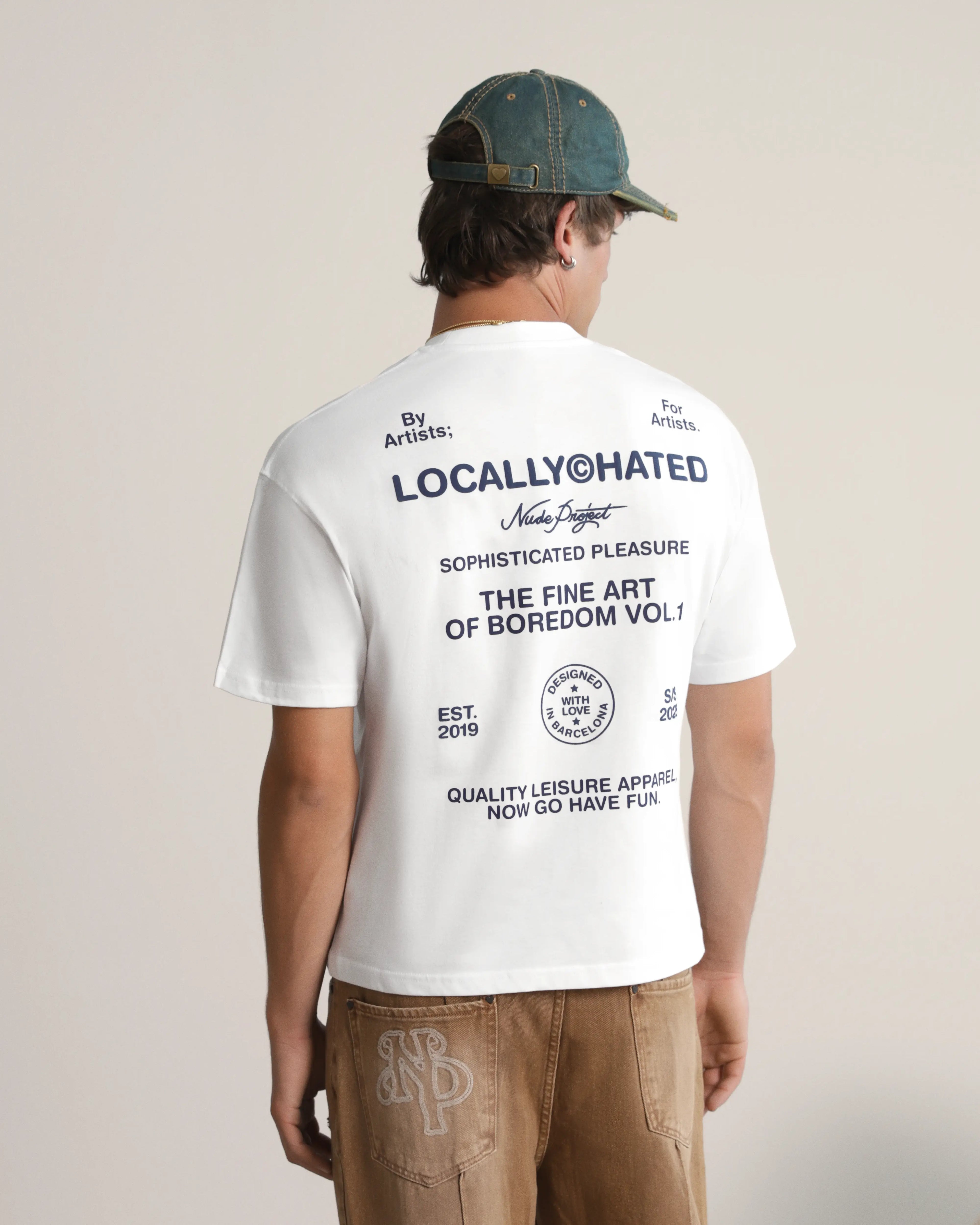 Fine Art Tee White Nude Project México Oficial Nude Project Mexico