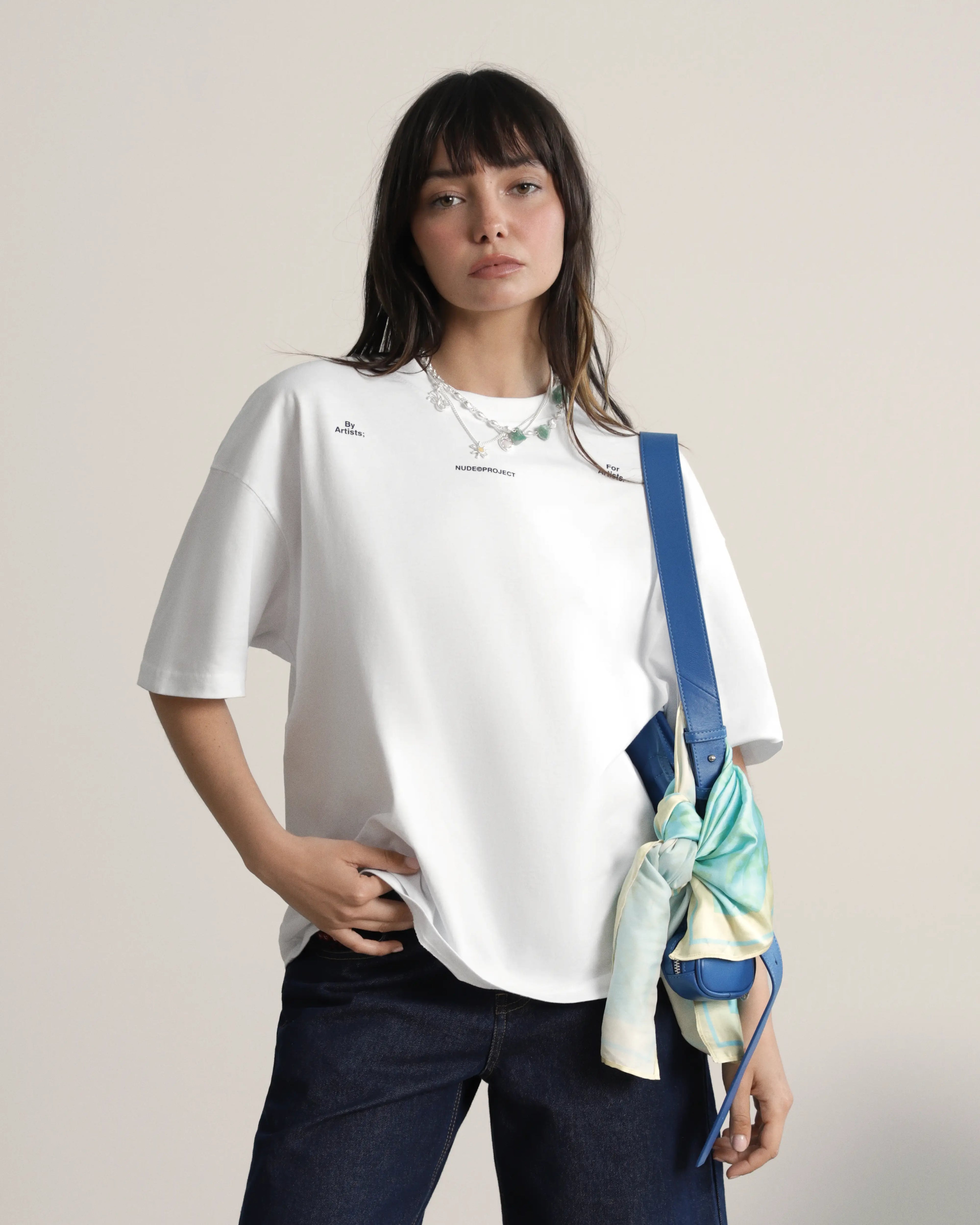 Fine Art Tee White