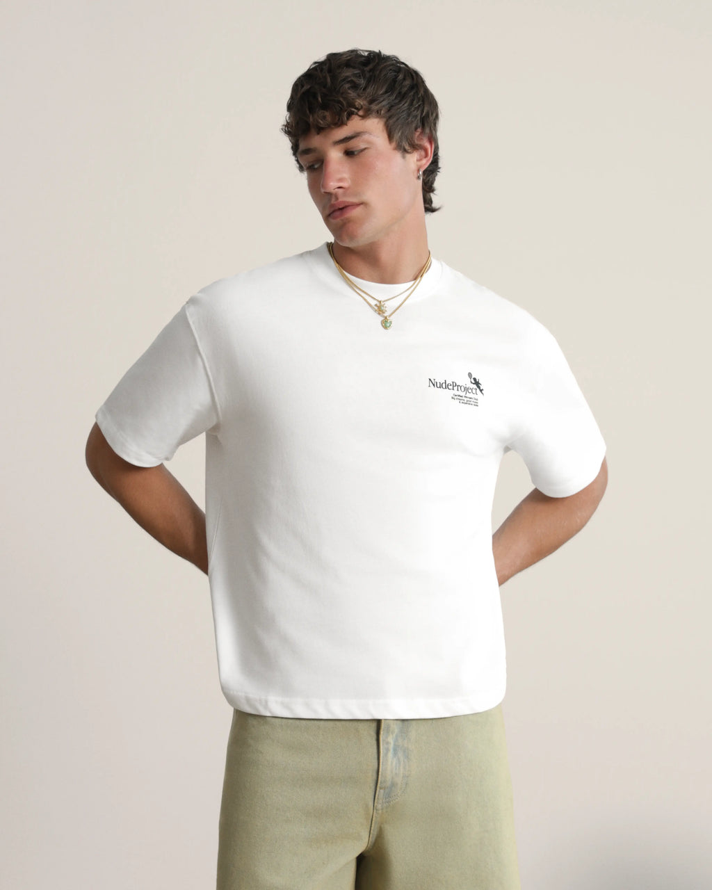 Tennis Tee White Nude Project México Oficial Nude Project Mexico