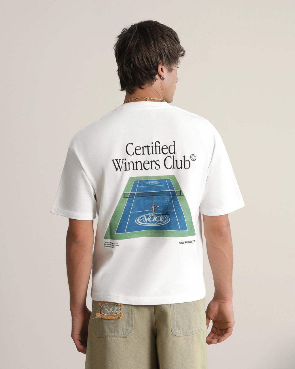 Tennis Tee White