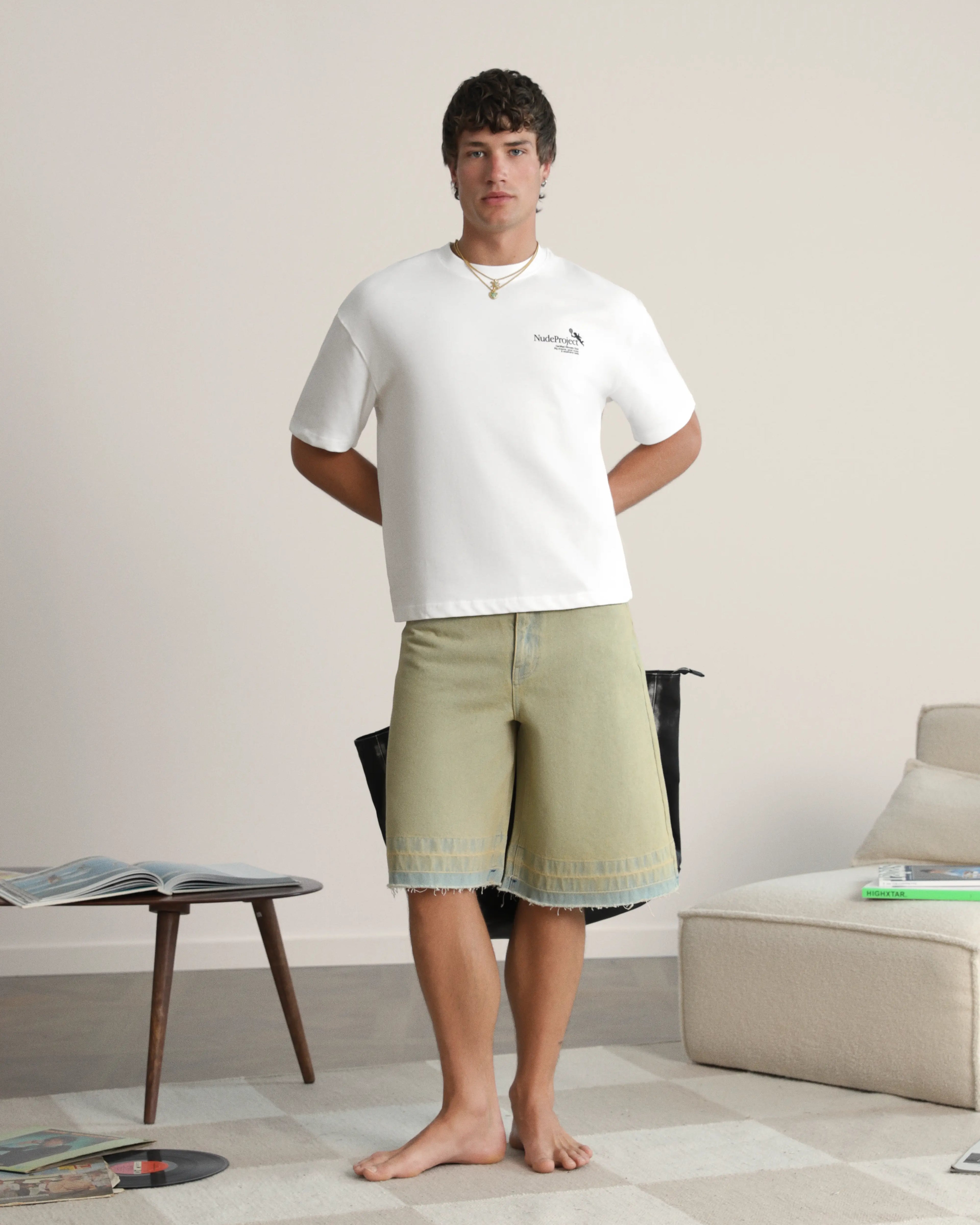 Tennis Tee White Nude Project México Oficial Nude Project Mexico