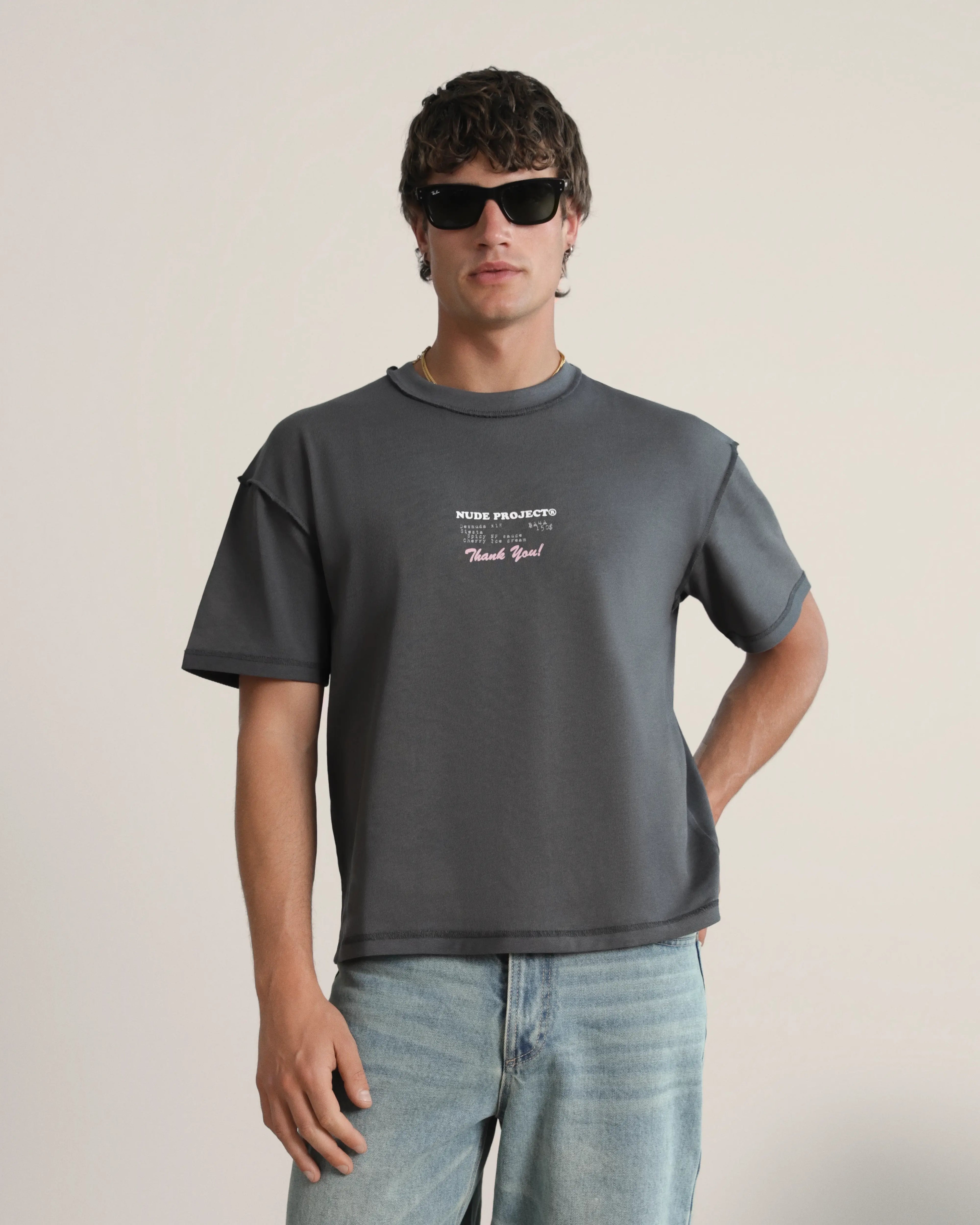 Fuck Normal Tee Ash