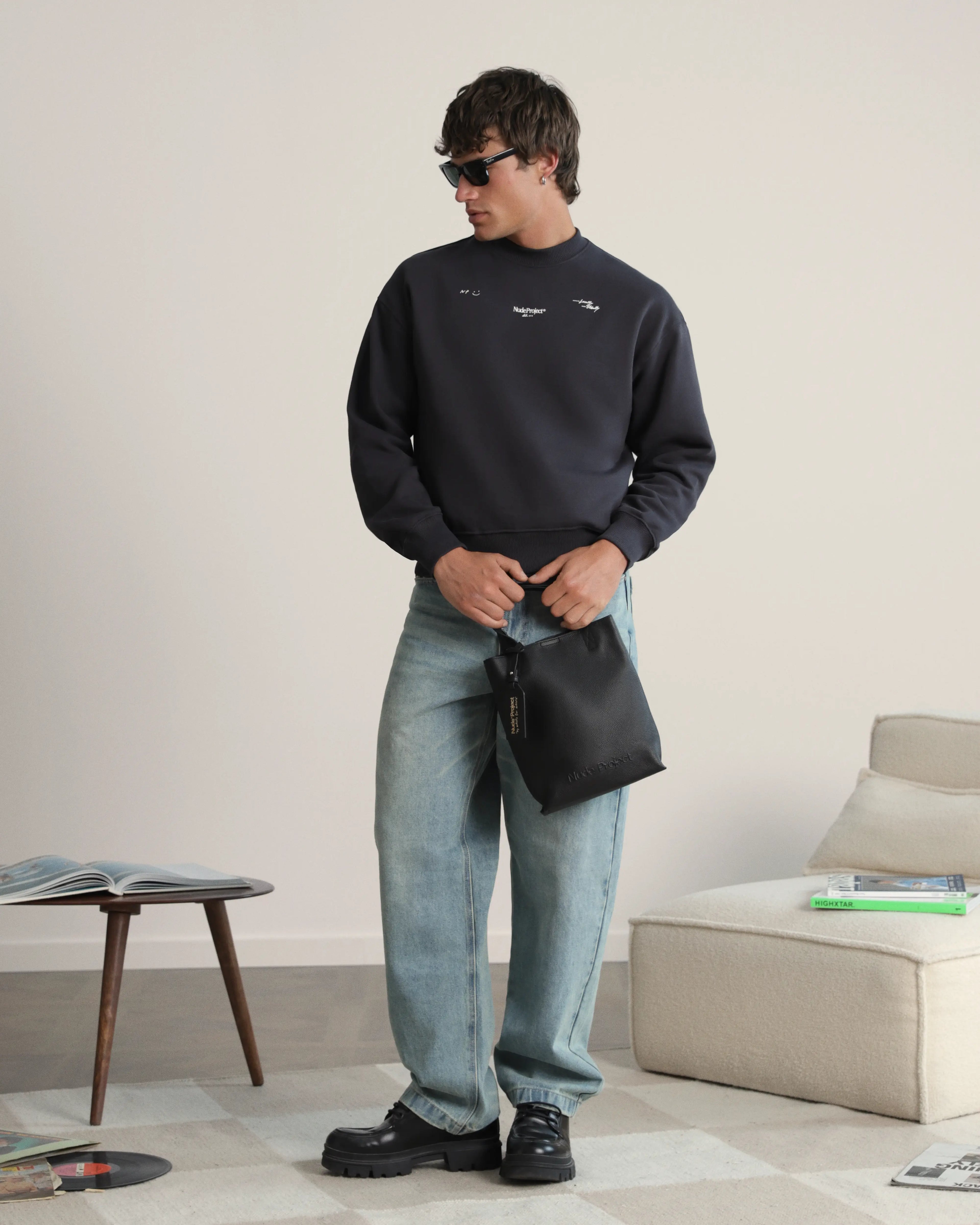 Global Soon Sweatshirt Ash Nude Project México Oficial Nude Project Mexico