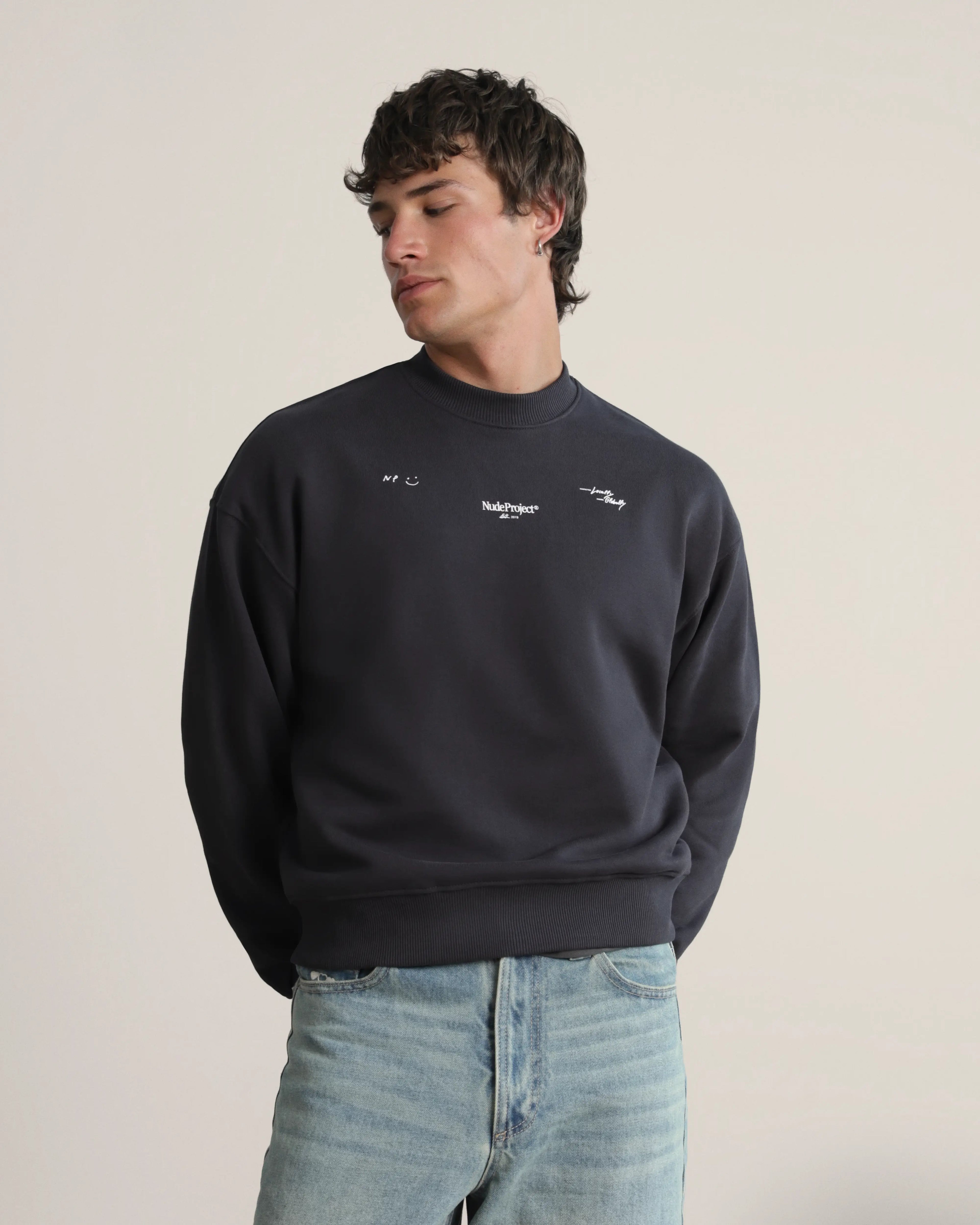 Global Soon Sweatshirt Ash Nude Project México Oficial Nude Project Mexico