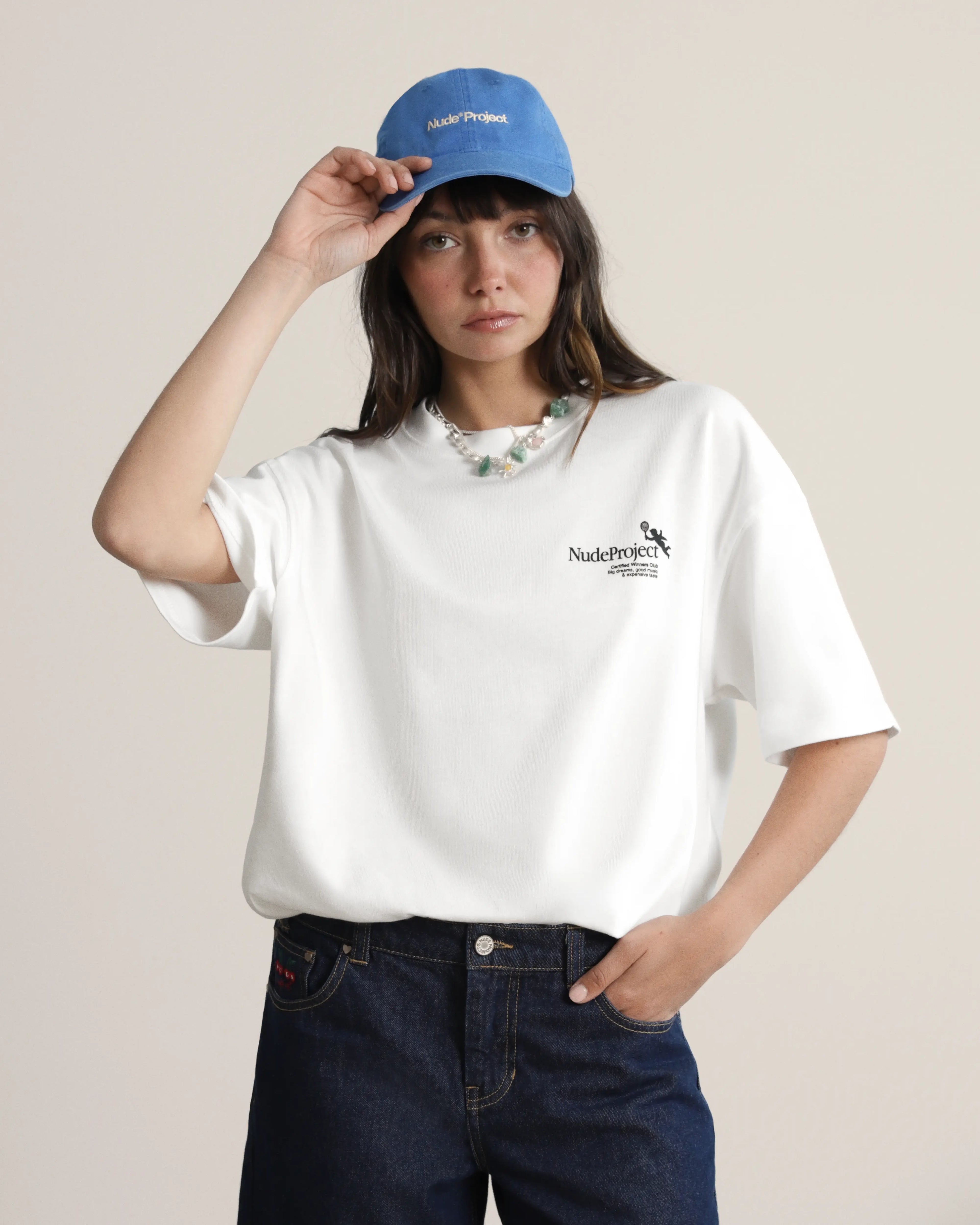 Tennis Tee White