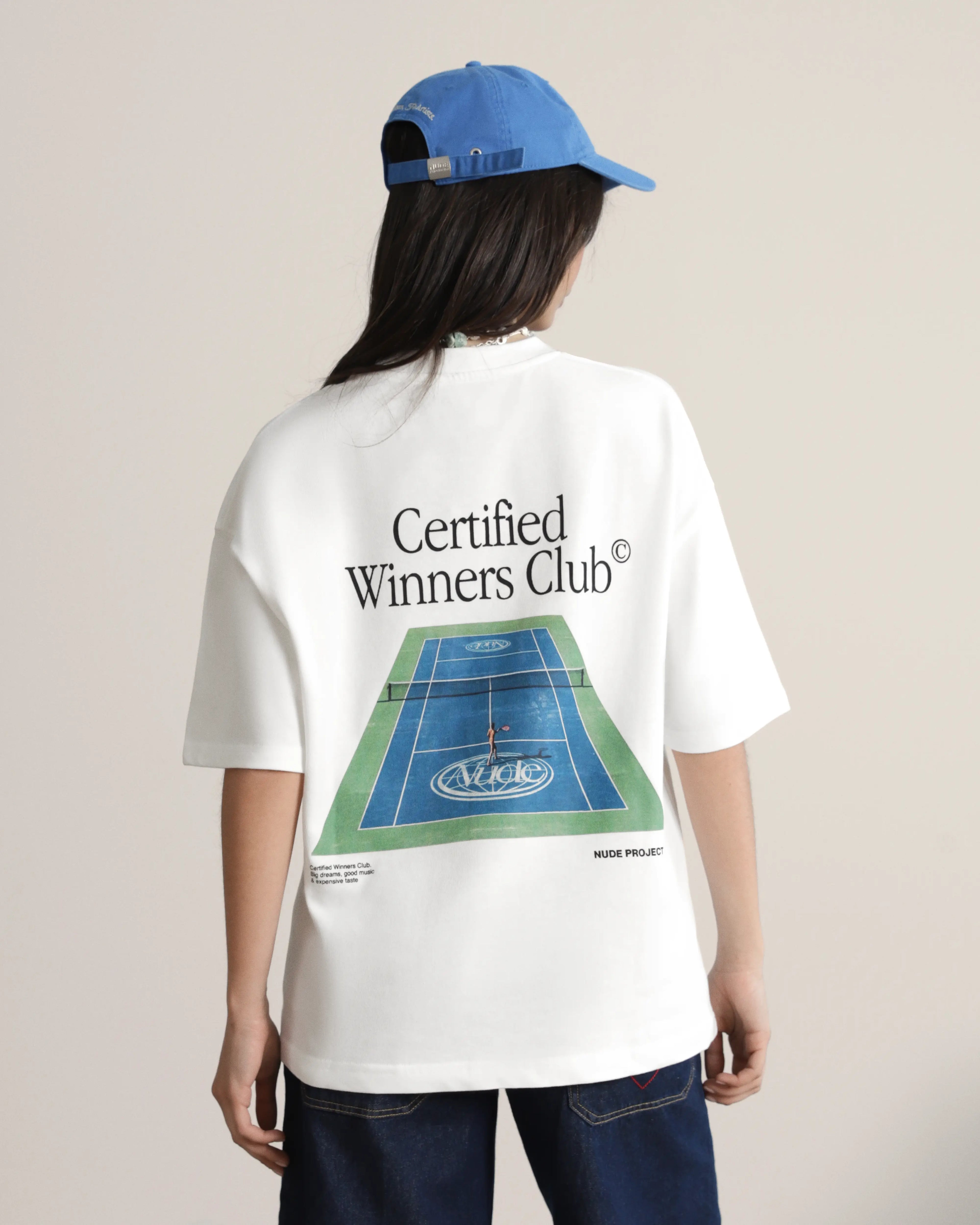 Tennis Tee White