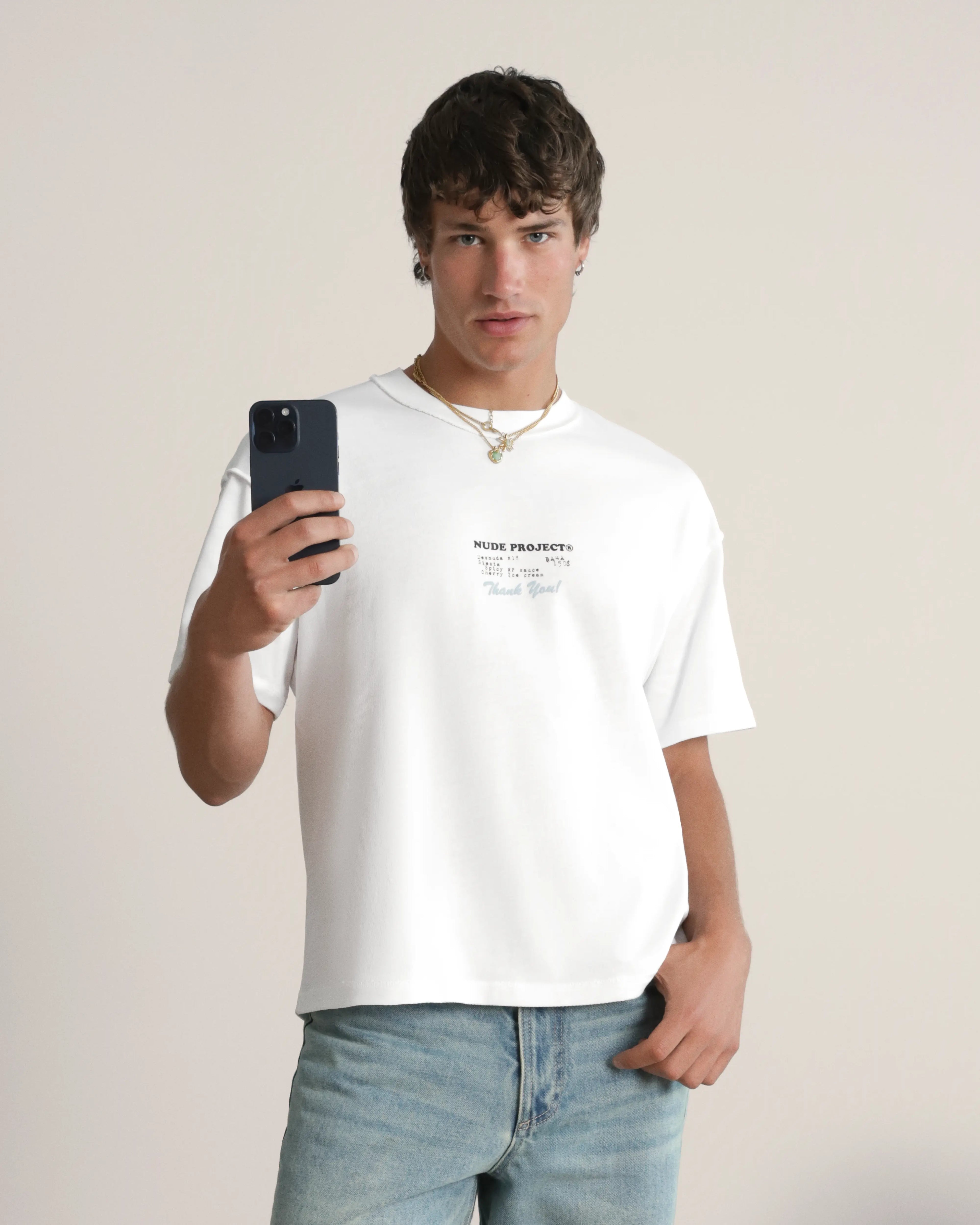 Fuck Normal Tee White