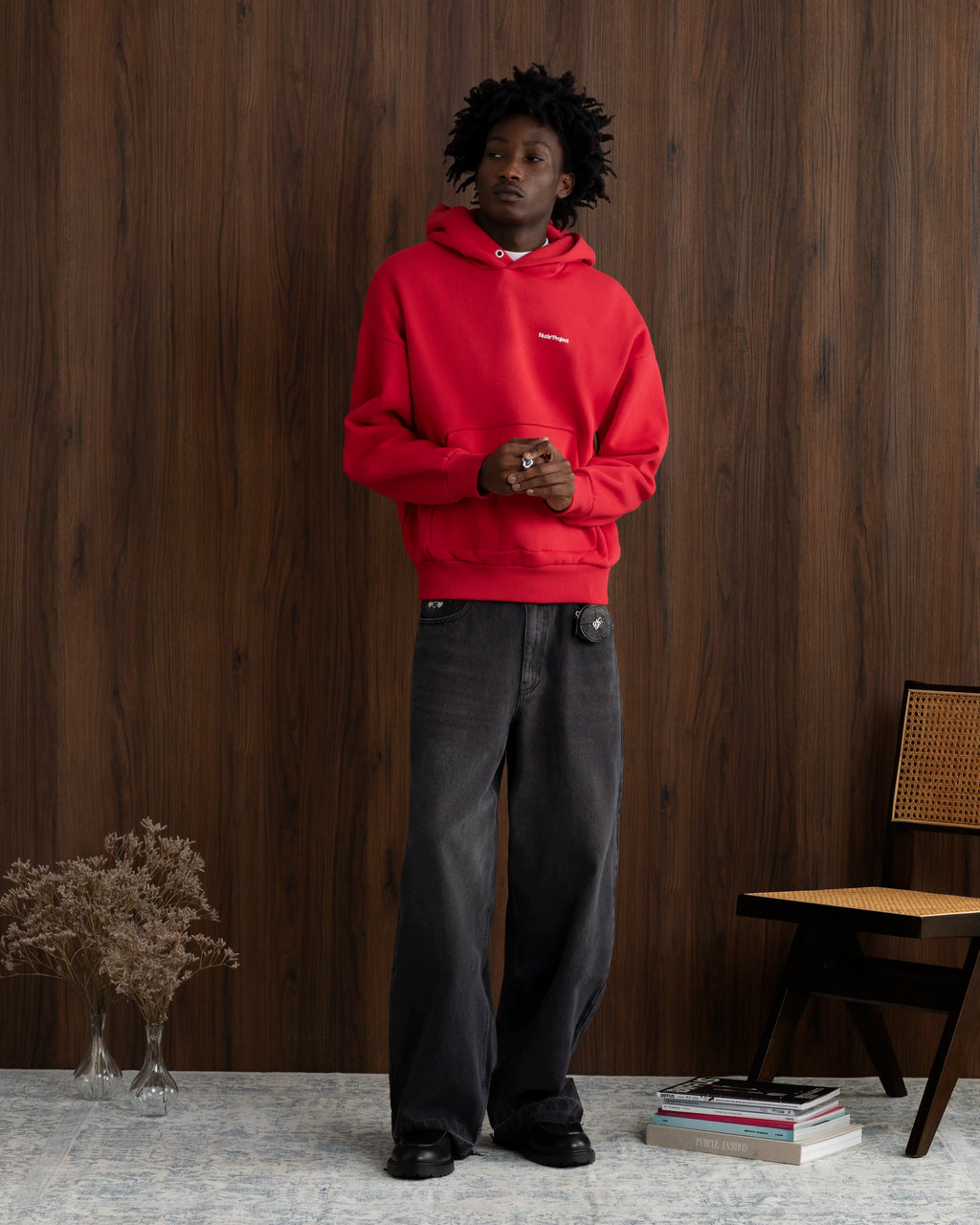 Origins Hoodie Red Nude Project México Oficial Nude Project Mexico