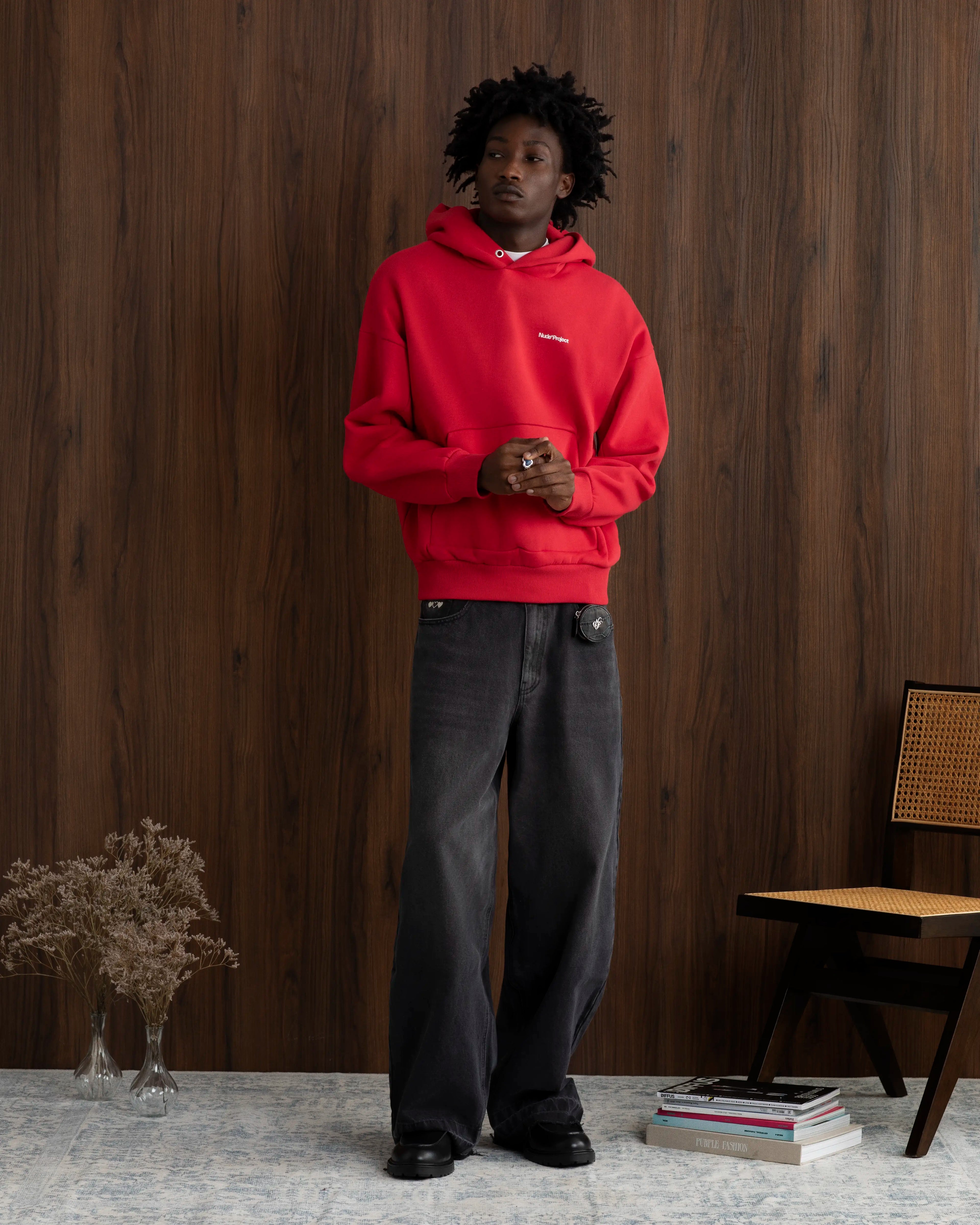 Origins Hoodie Red Nude Project México Oficial Nude Project Mexico