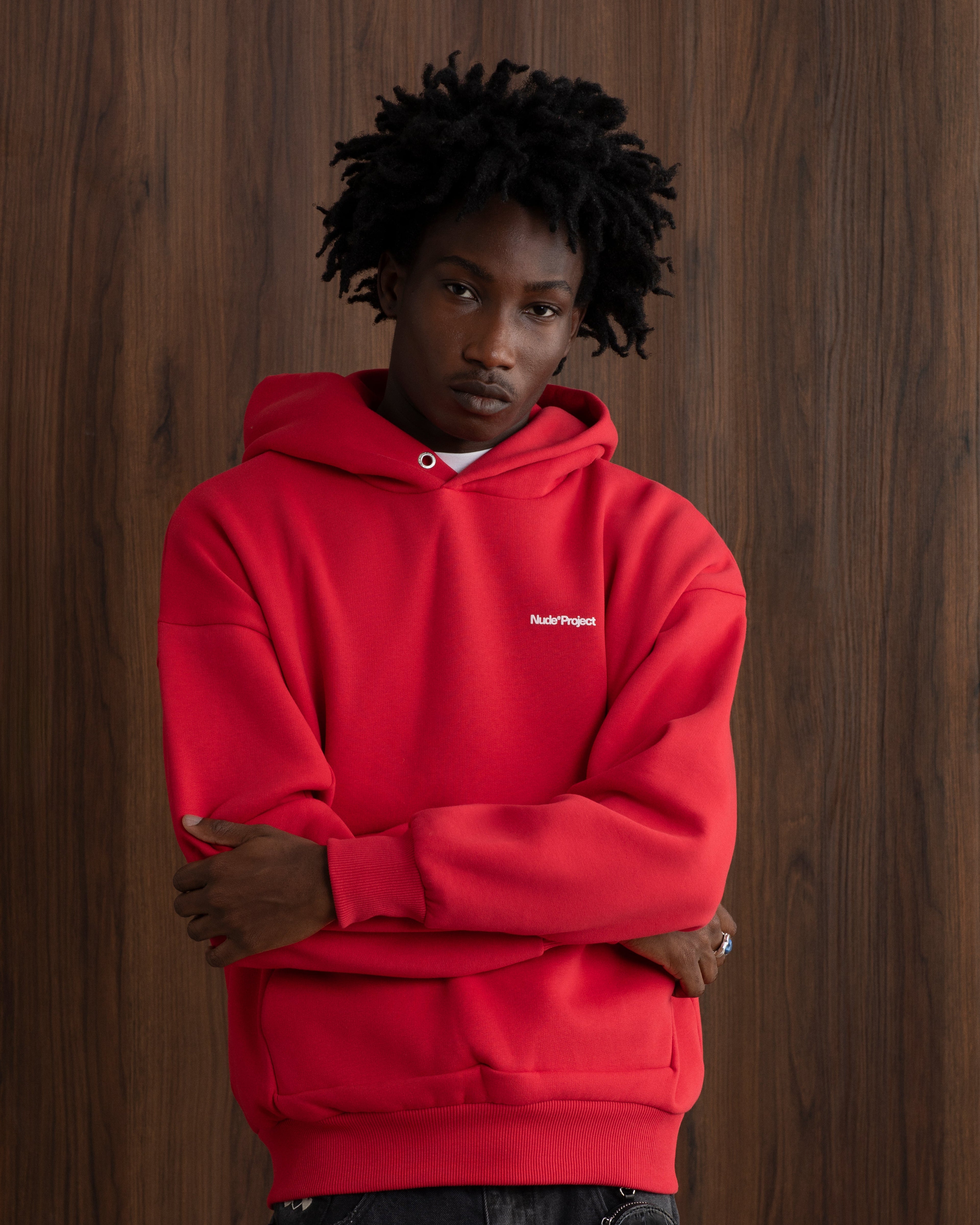 Origins Hoodie Red Nude Project México Oficial Nude Project Mexico