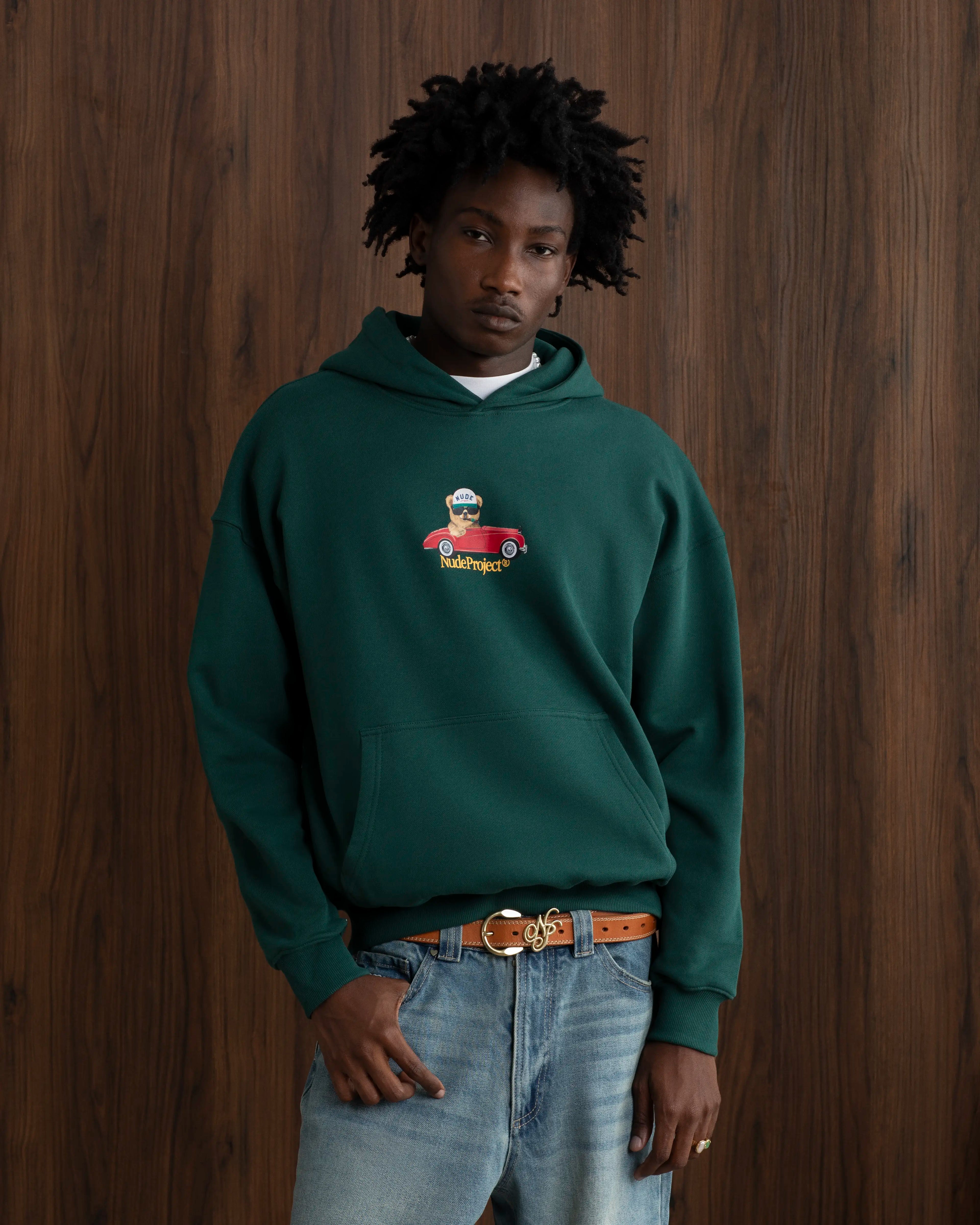 Hot Hoodie Green Nude Project México Oficial Nude Project Mexico