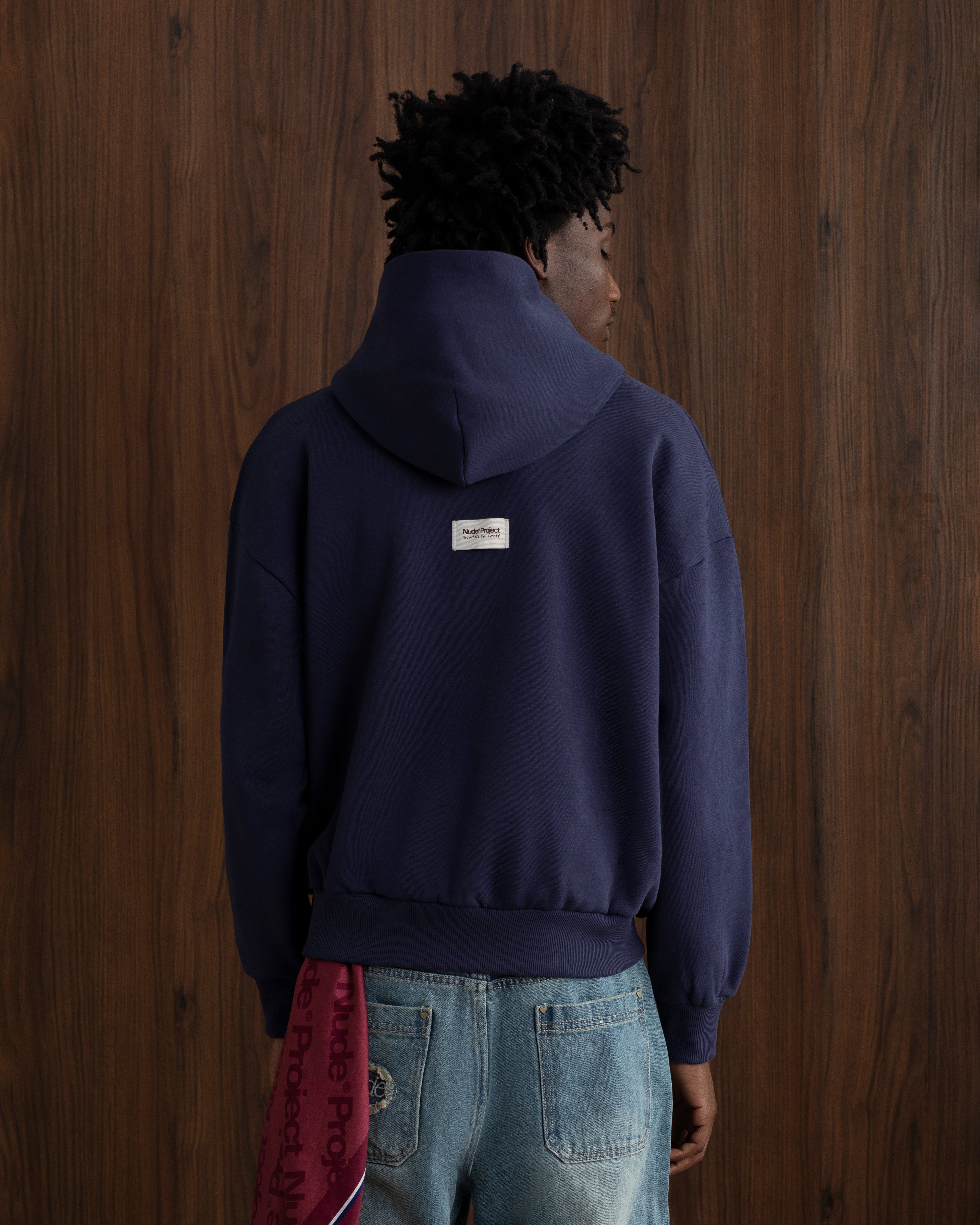Origins Hoodie Navy Nude Project México Oficial Nude Project Mexico