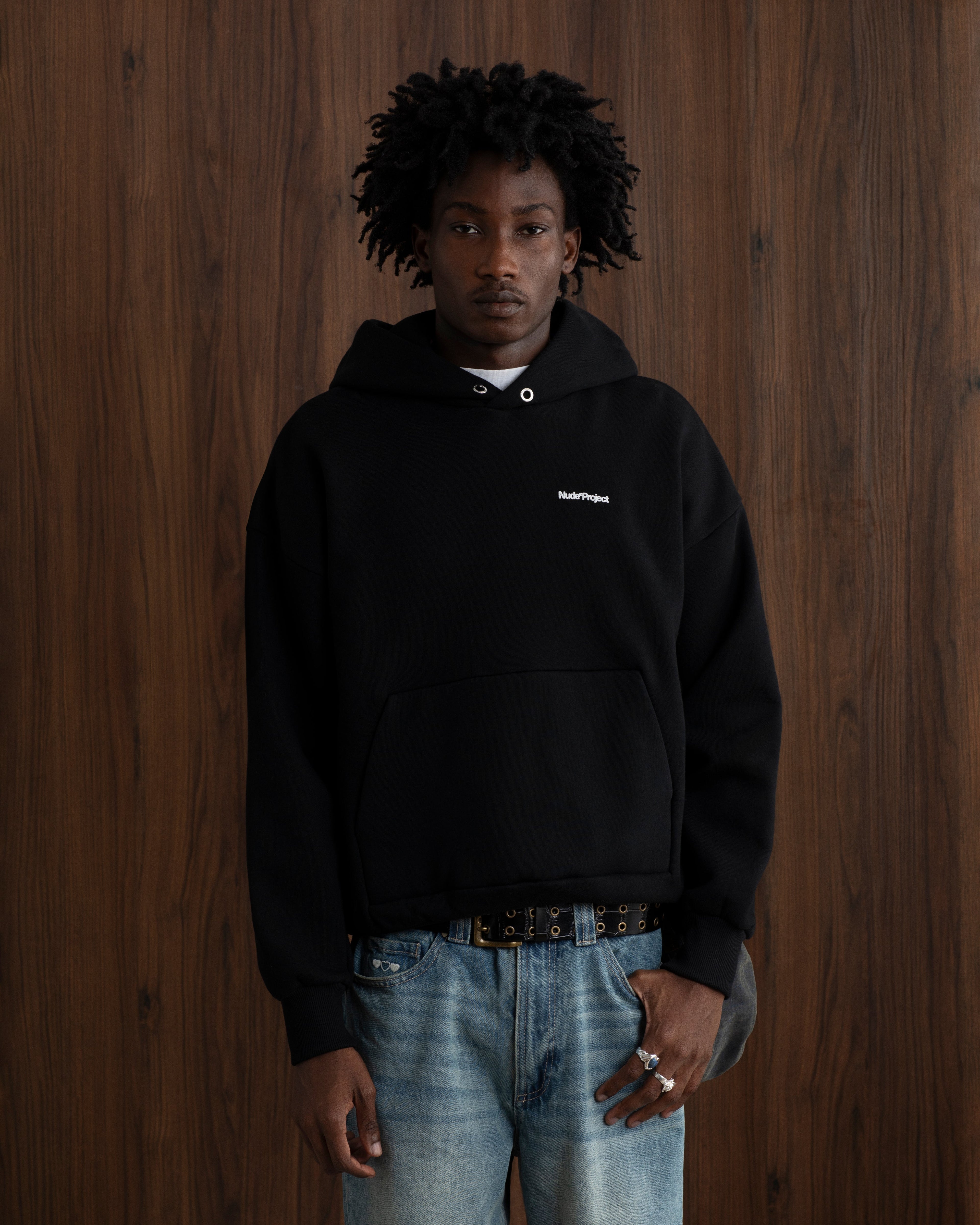 Origins Hoodie Black Nude Project México Oficial Nude Project Mexico