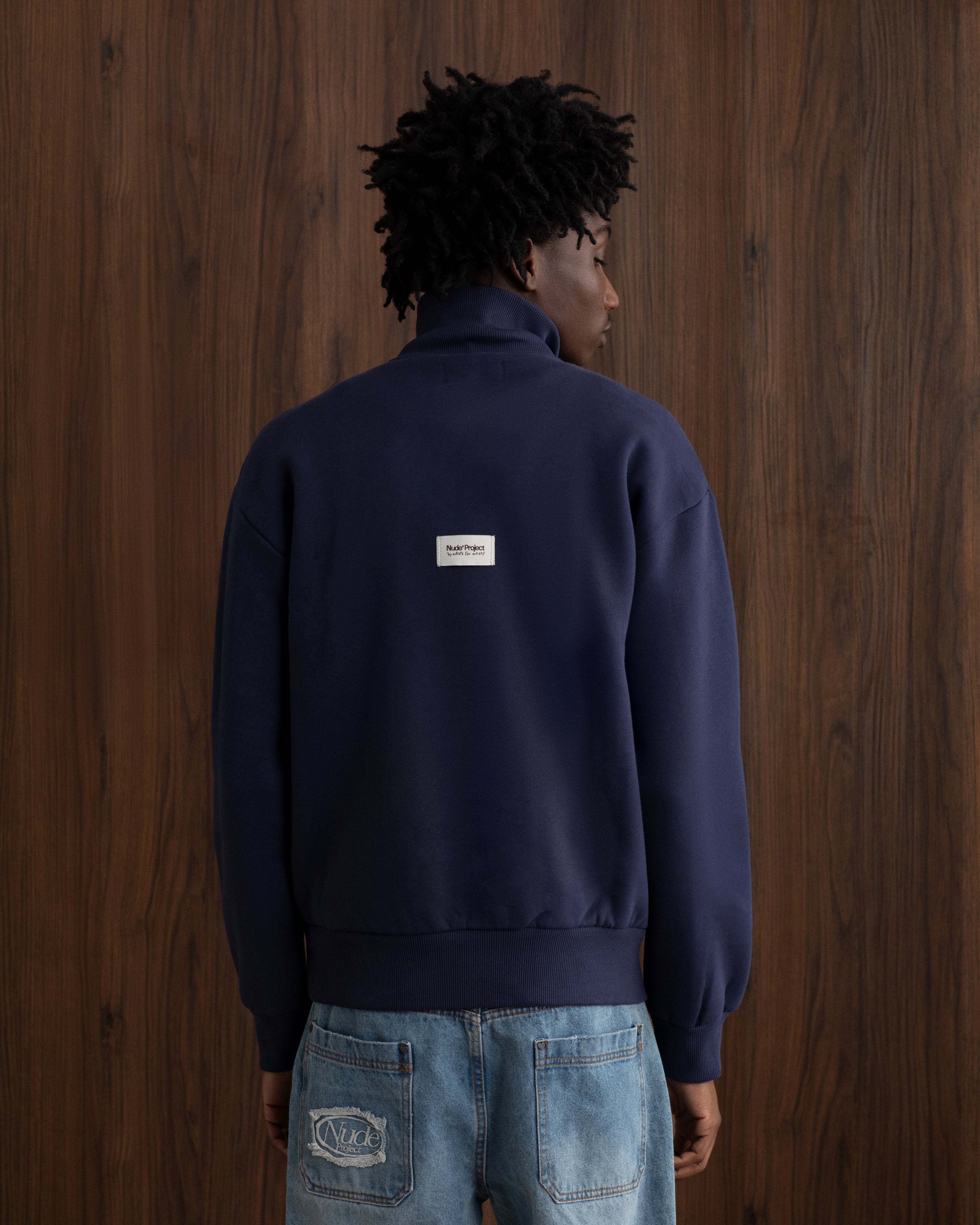 Origins Quarter-Zip Navy Nude Project México Oficial Nude Project Mexico