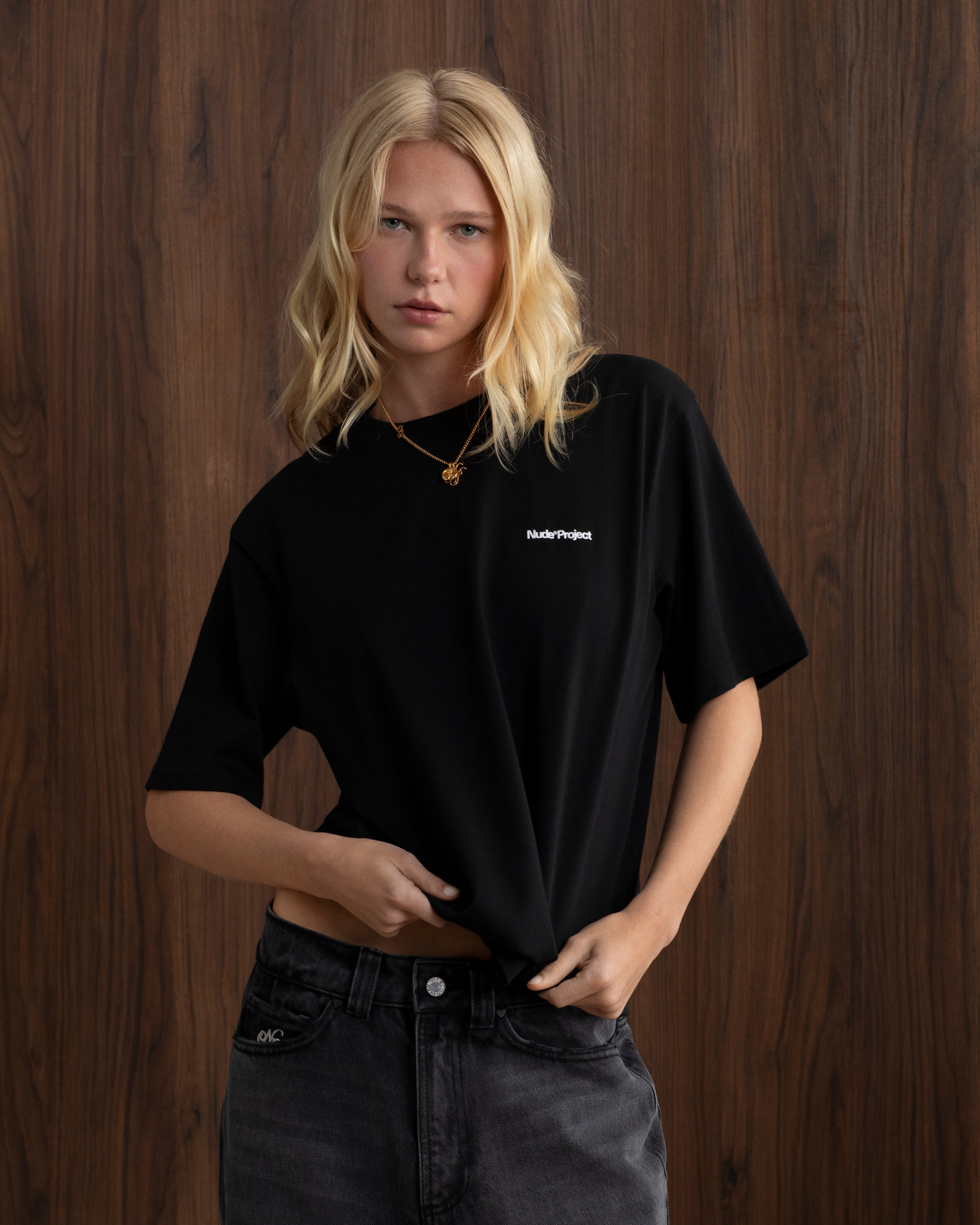 Origins Tee Black Nude Project México Oficial Nude Project Mexico