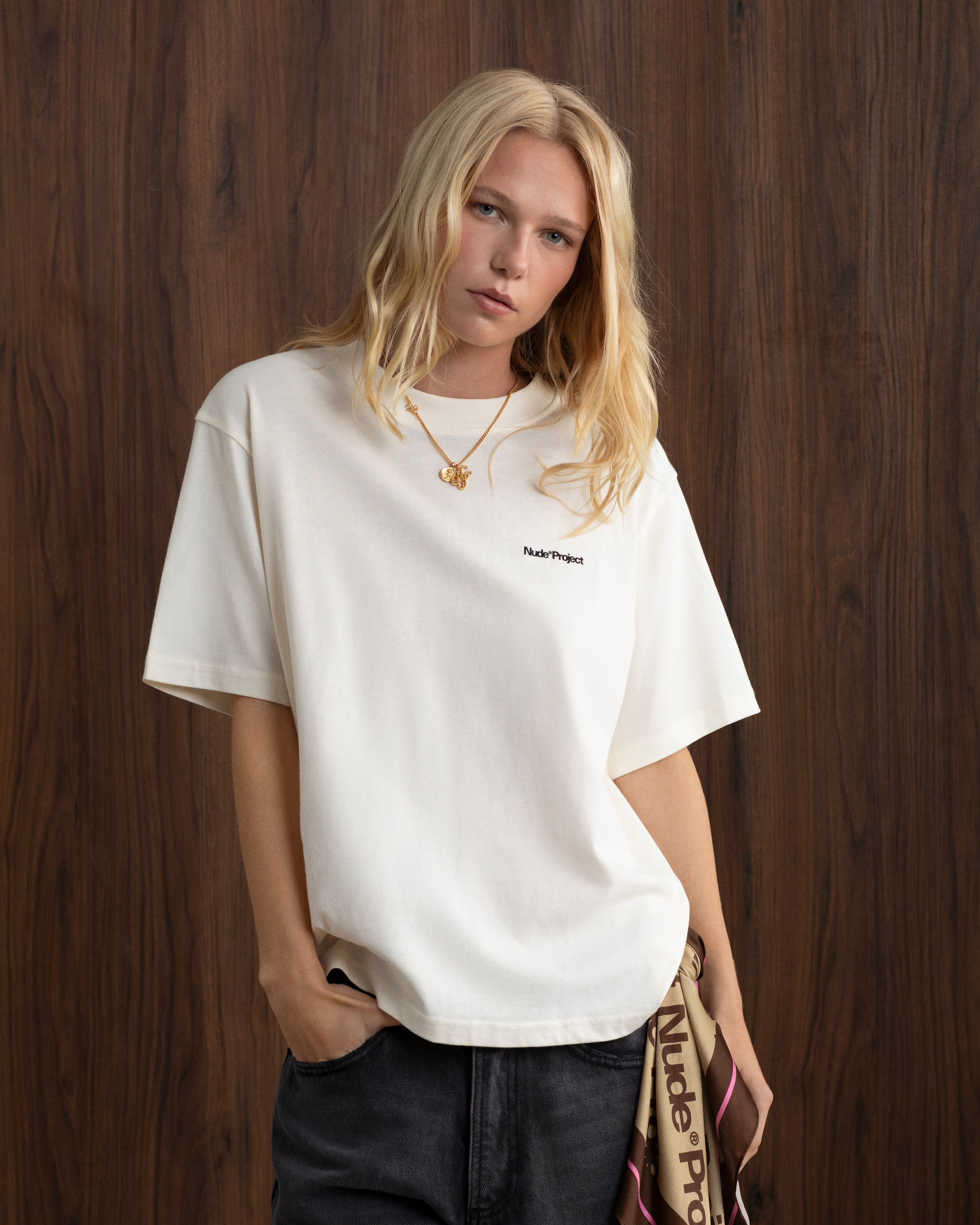 Origins Tee Marshmallow Nude Project México Oficial Nude Project Mexico
