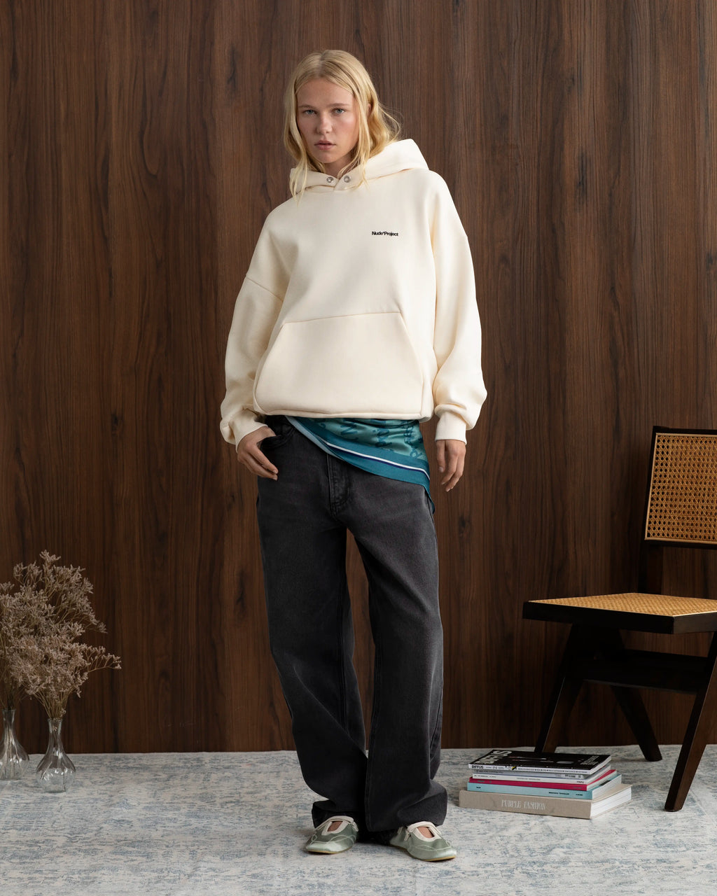 Origins Hoodie Marshmallow Nude Project México Oficial Nude Project Mexico
