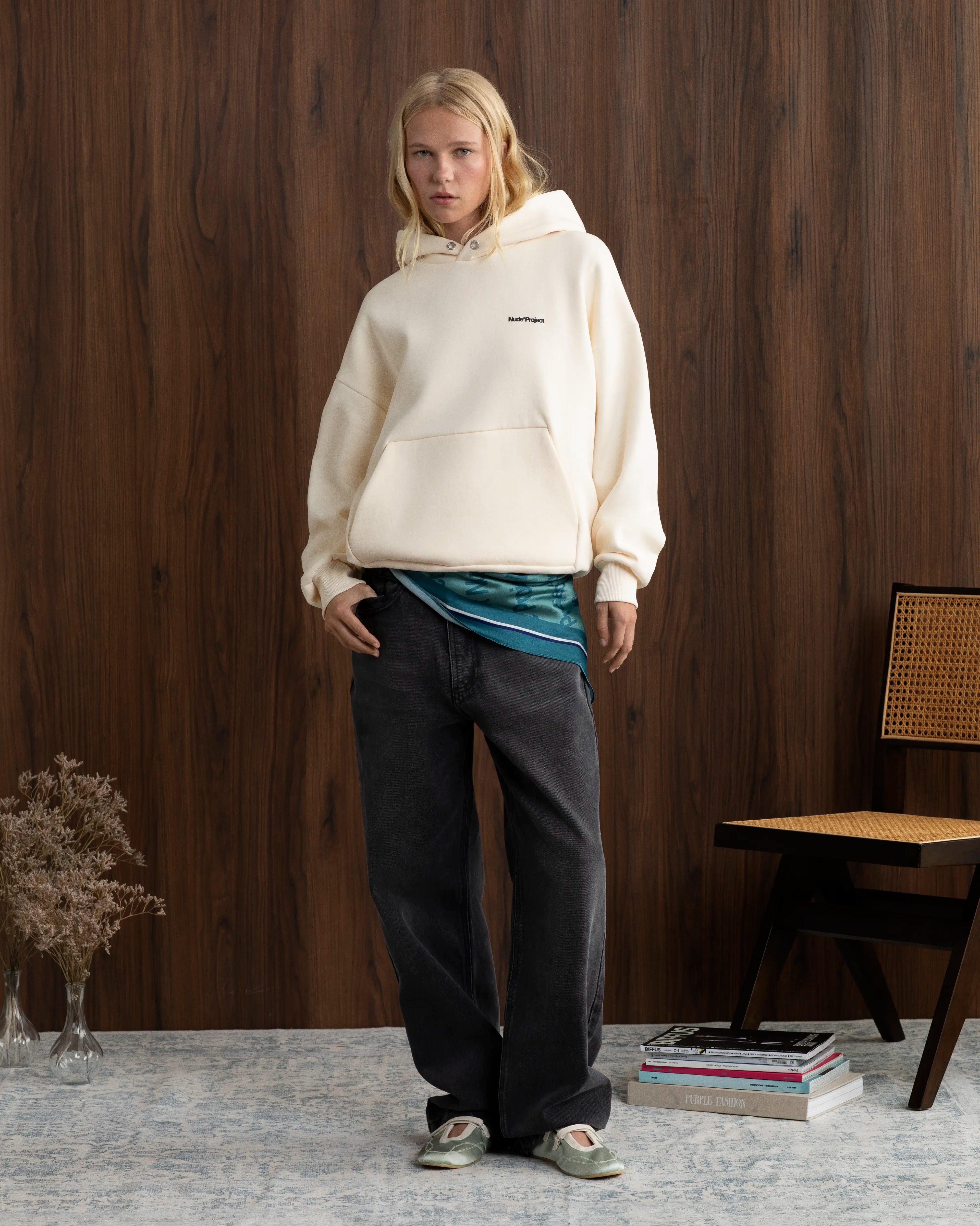 Origins Hoodie Marshmallow Nude Project México Oficial Nude Project Mexico