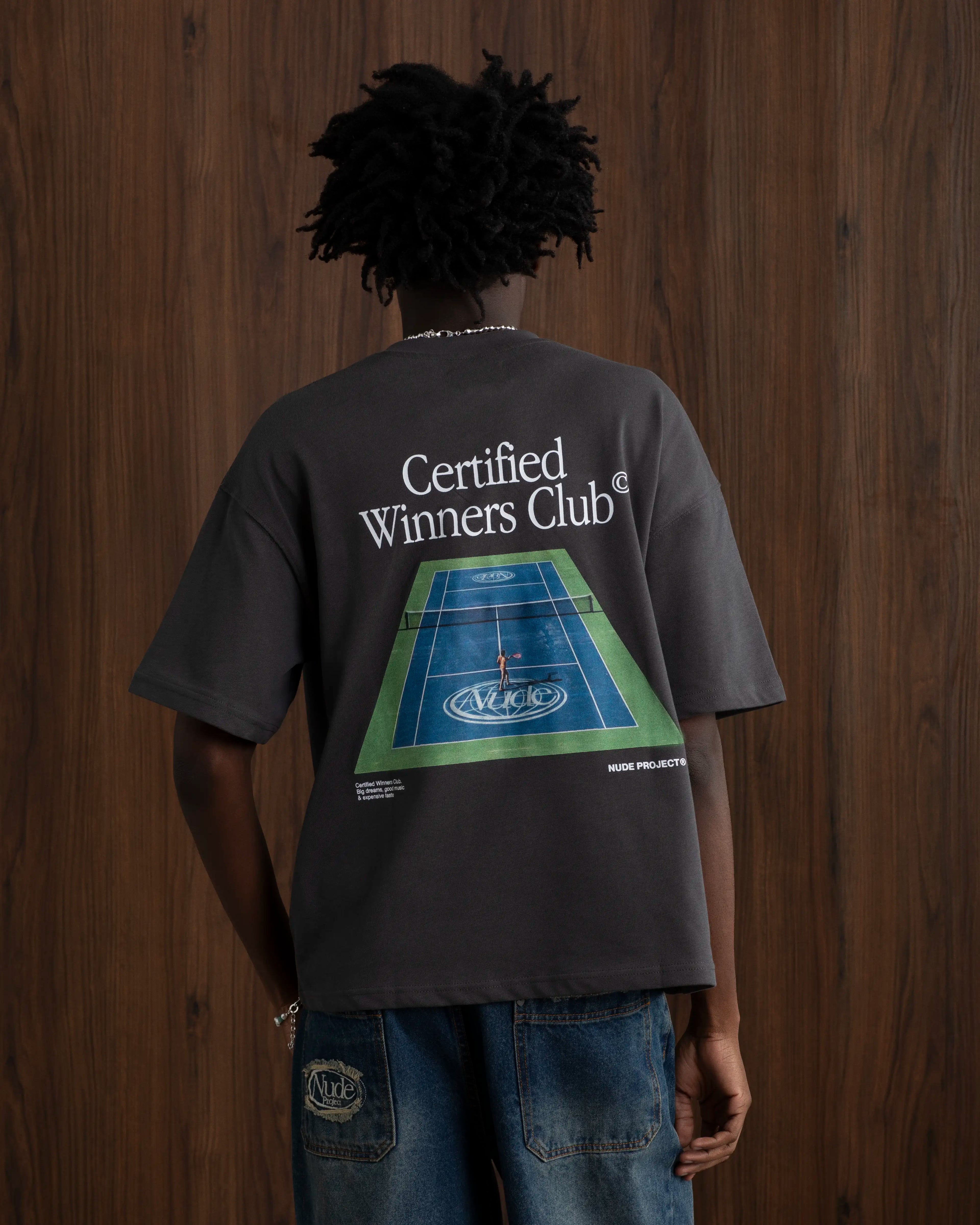 Tennis Tee Ash