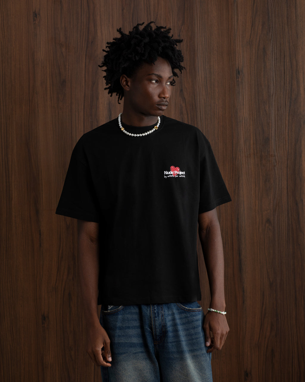 Juicy Cherry Tee Black Nude Project México Oficial Nude Project Mexico