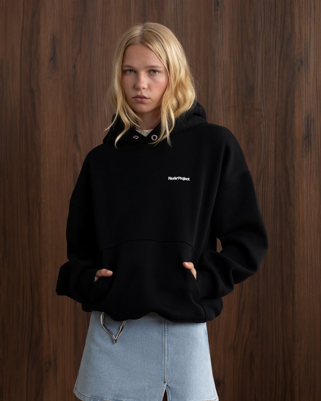 Origins Hoodie Black Nude Project México Oficial Nude Project Mexico