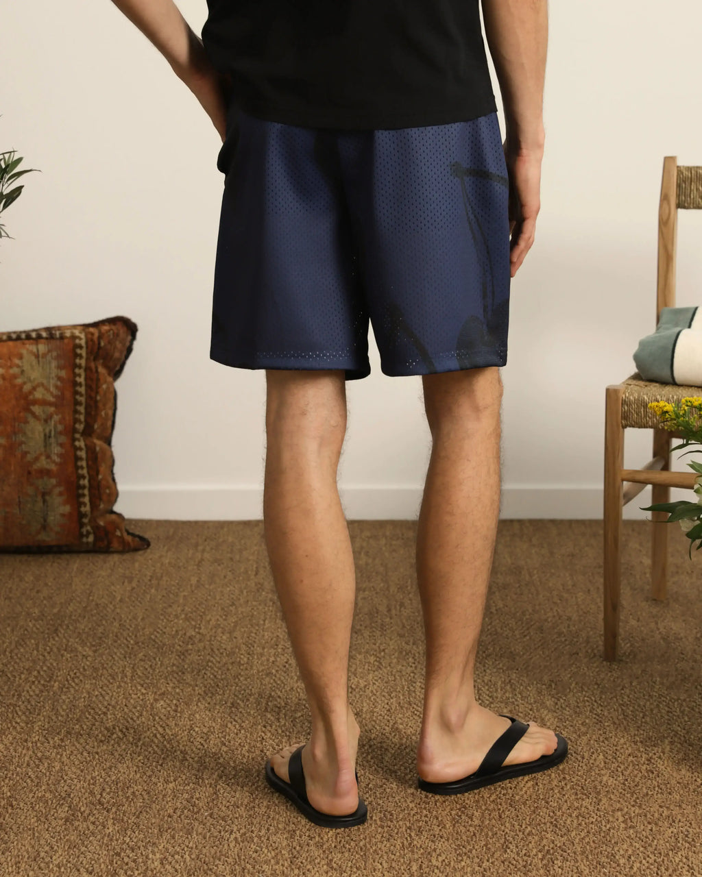 Gigi Mesh Short Navy