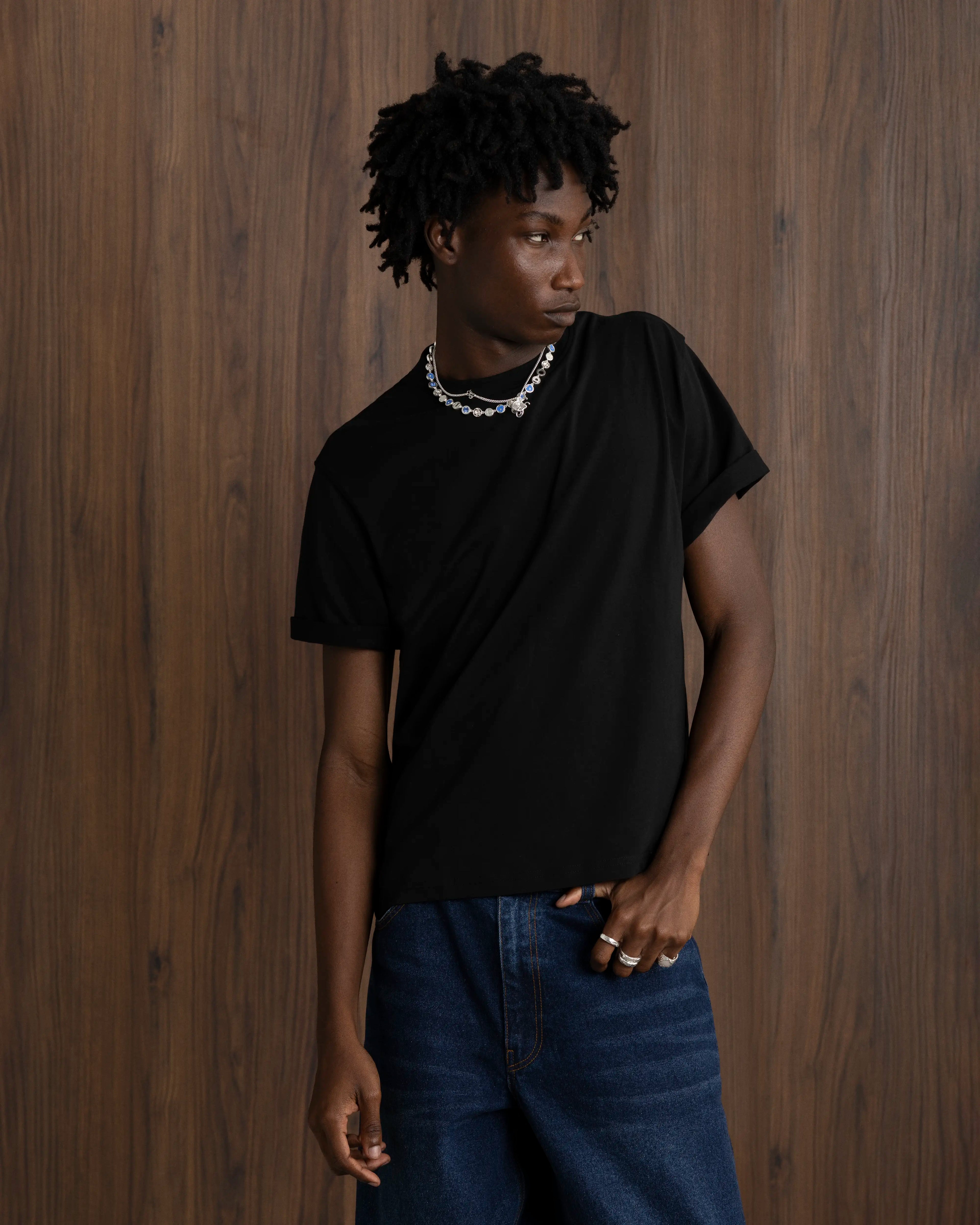 Basic Tee Black 3xPack