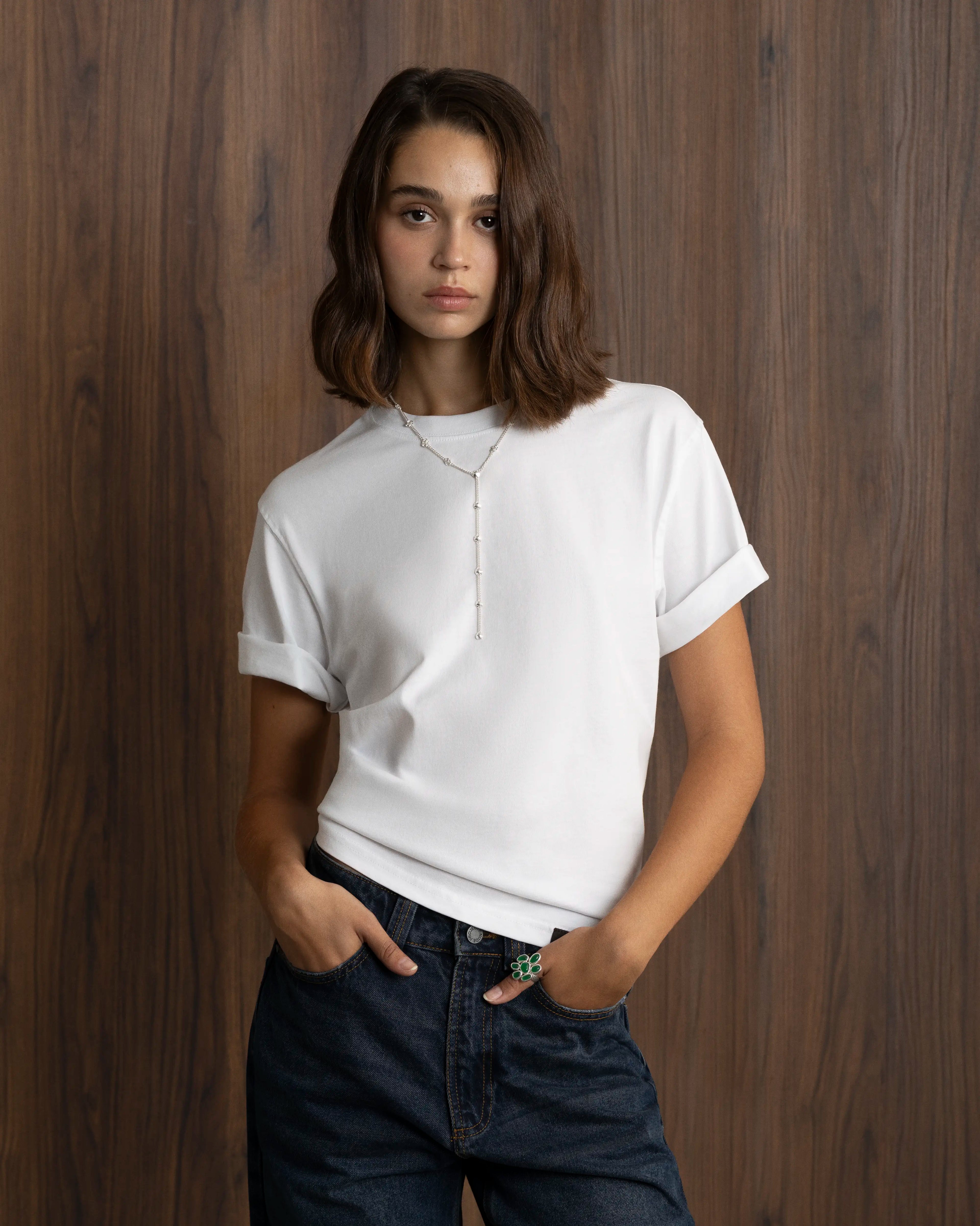 Basic Tee White 3xPack Nude Project México Oficial Nude Project Mexico