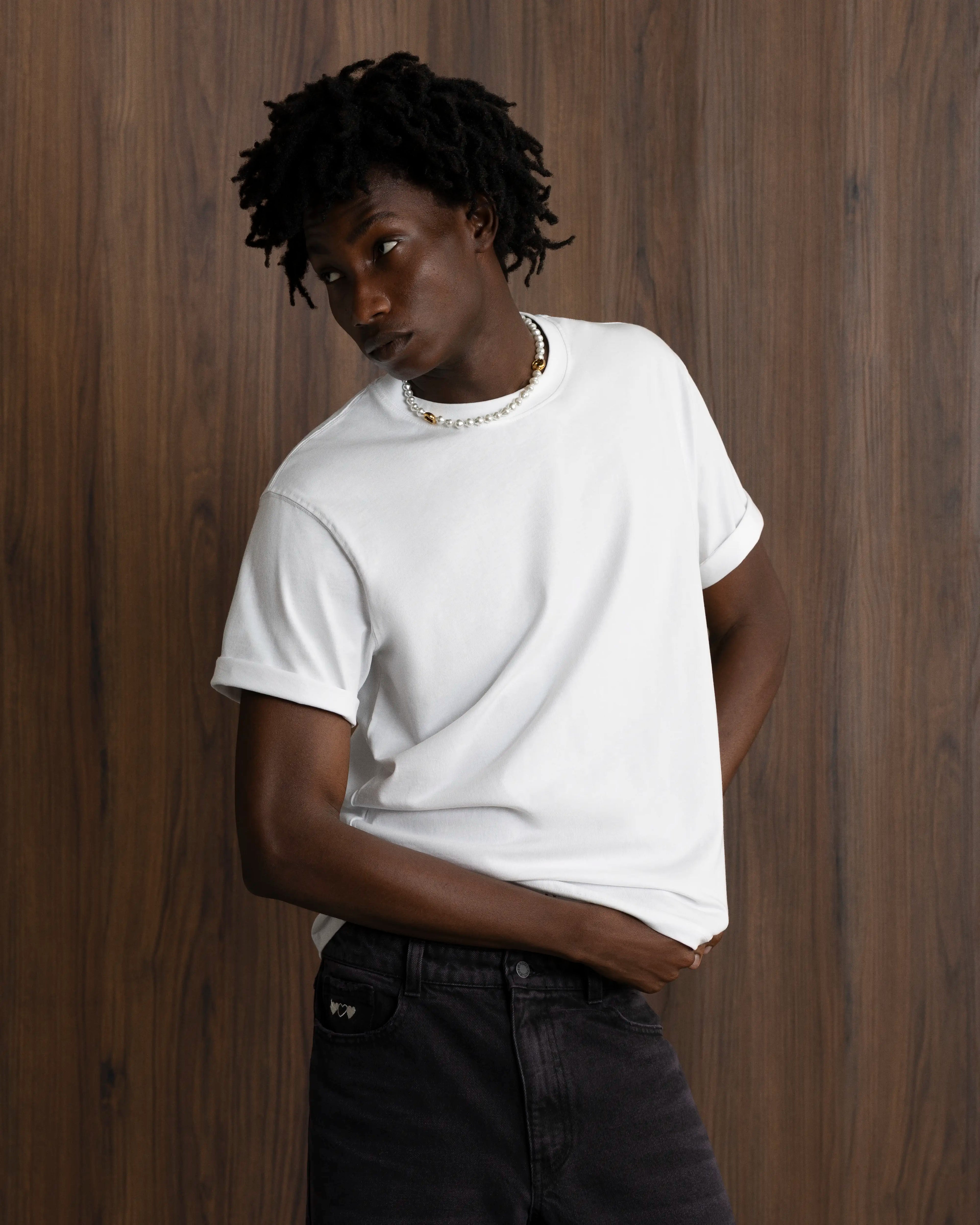 Basic Tee White 3xPack Nude Project México Oficial Nude Project Mexico