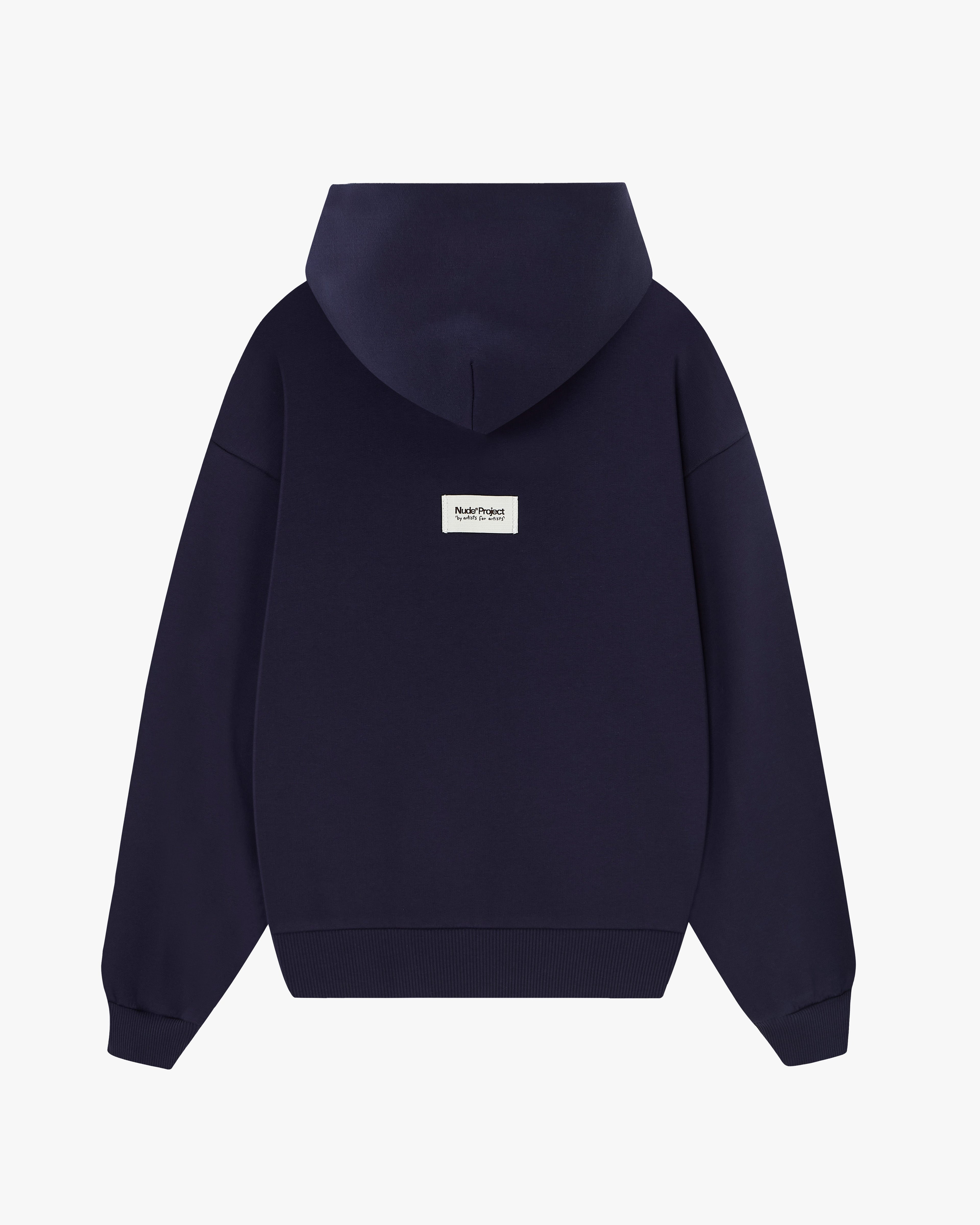 Origins Hoodie Navy Nude Project México Oficial Nude Project Mexico