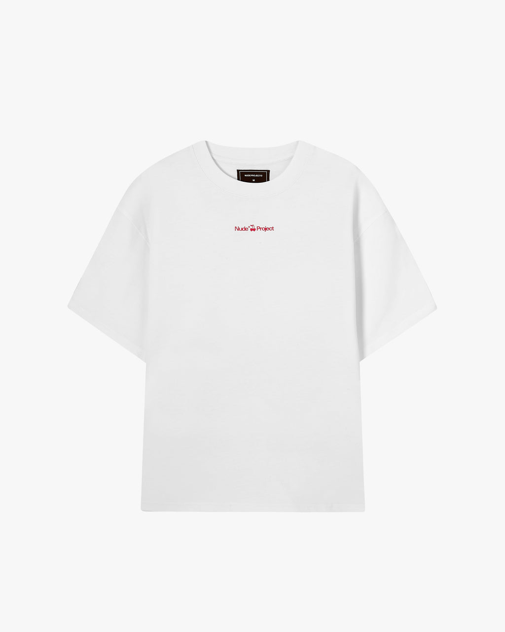 Cherry Logo Tee White Nude Project México Oficial Nude Project Mexico