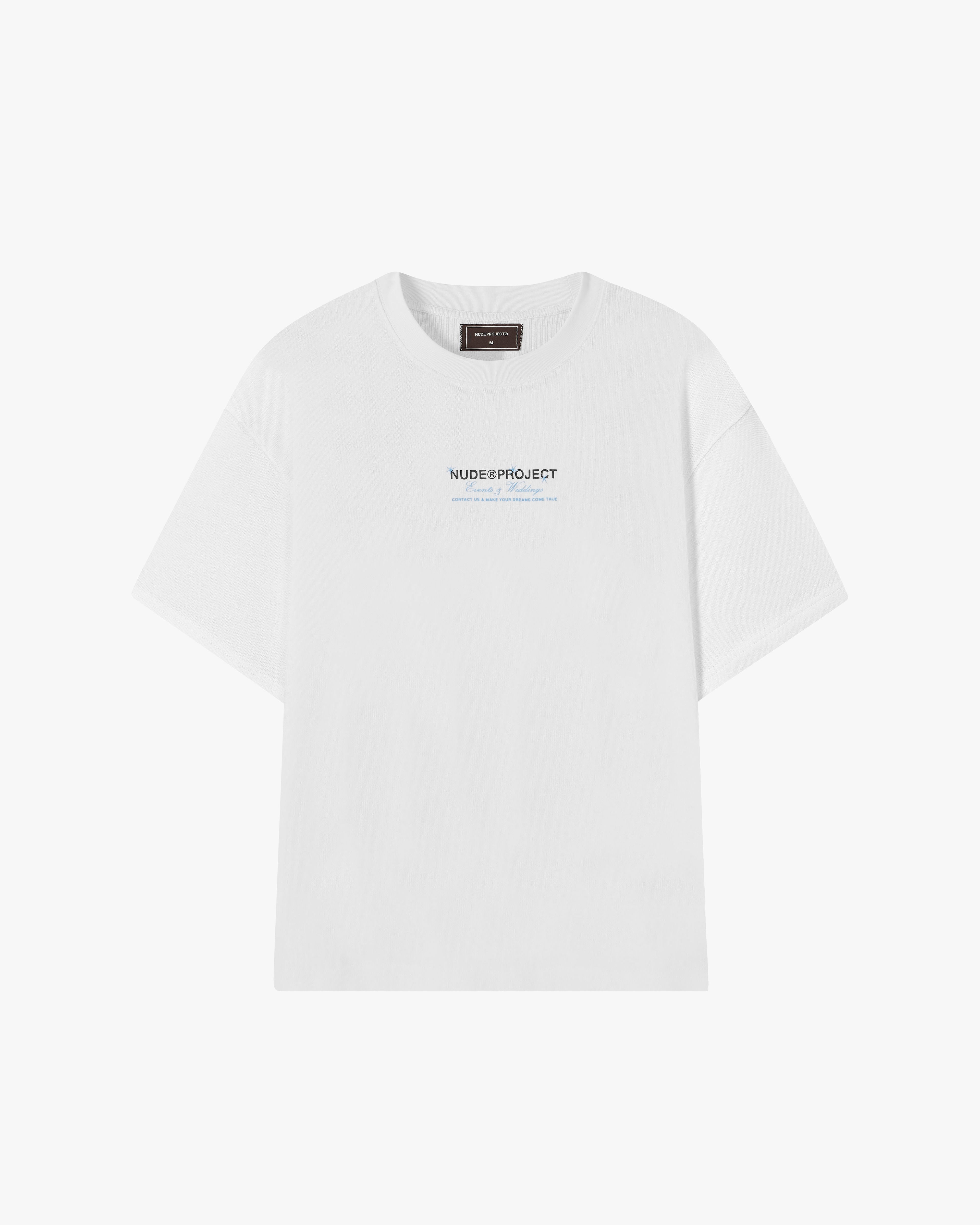 Sculpture Tee White