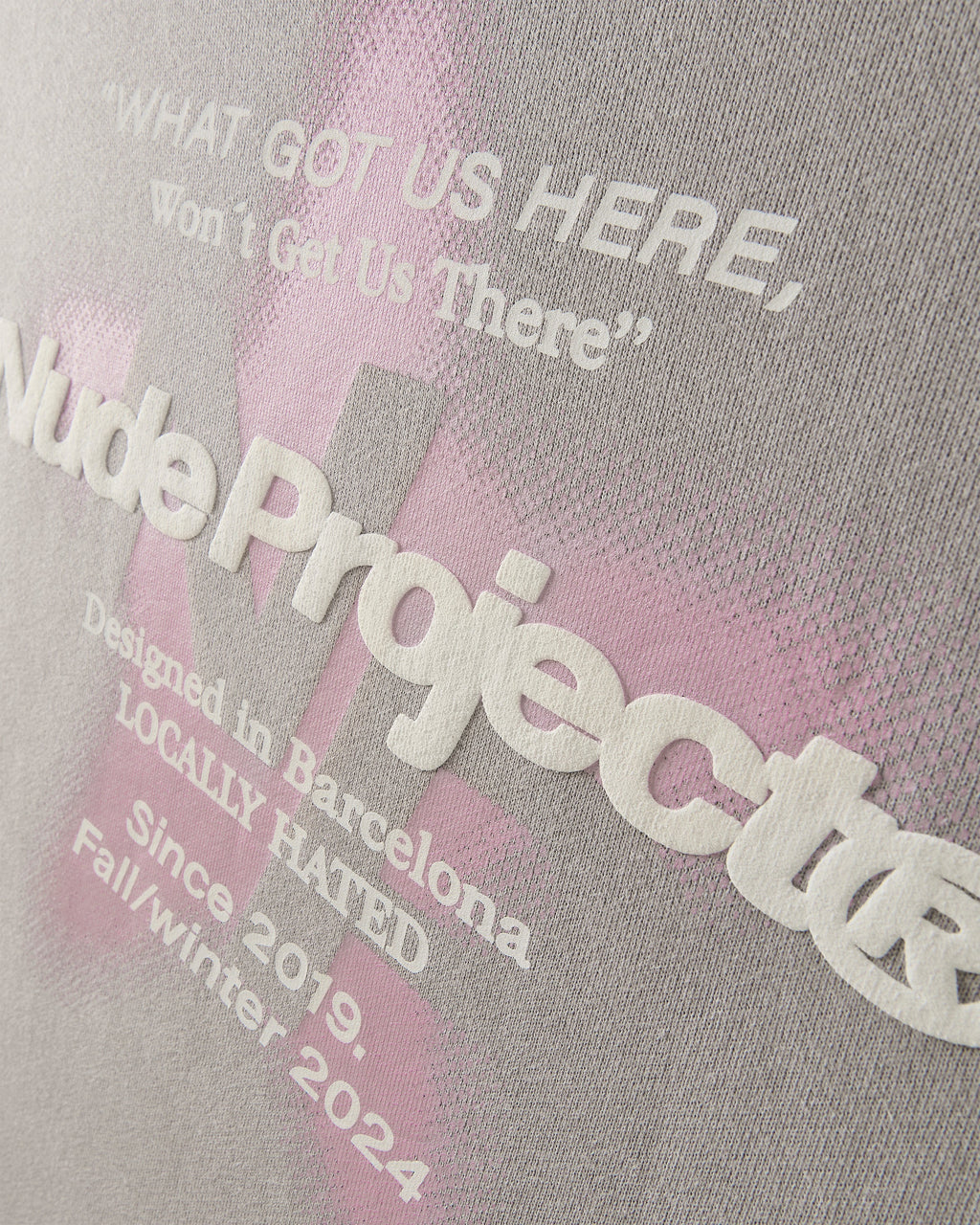 Seoul Hoodie Light Grey Nude Project México Oficial Nude Project Mexico