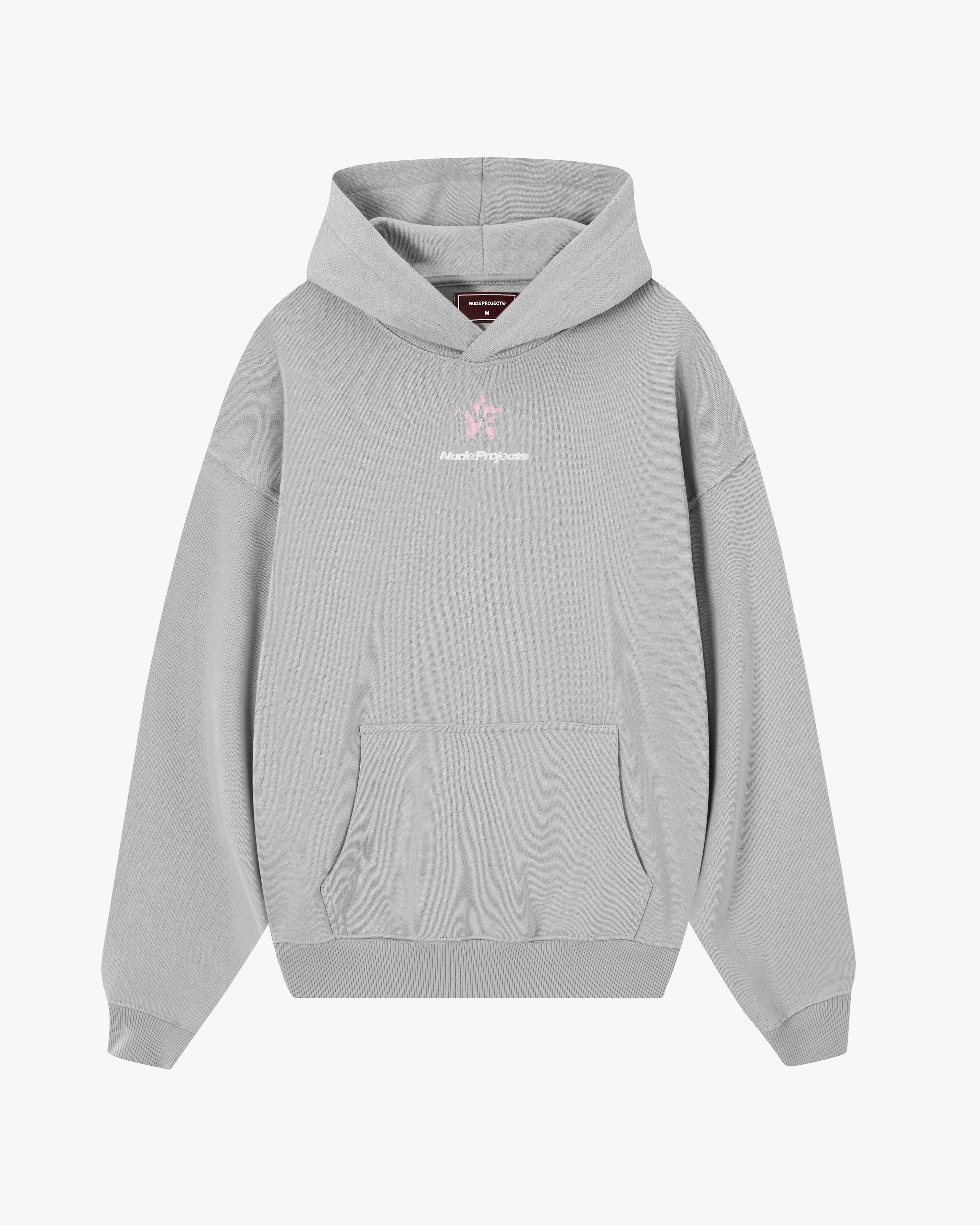 Seoul Hoodie Light Grey Nude Project México Oficial Nude Project Mexico