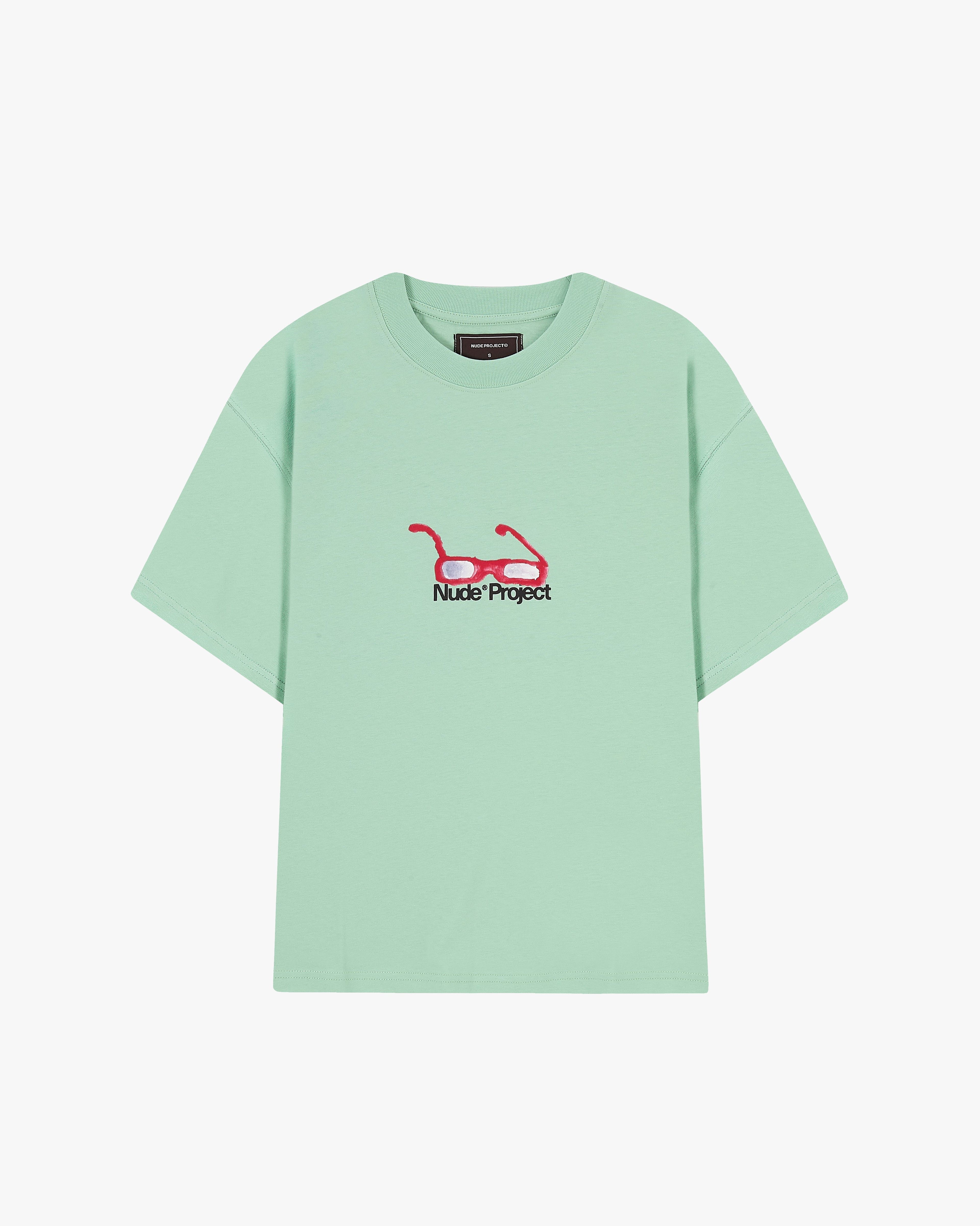 Sunglasses Tee Pale Green Nude Project México Oficial Nude Project Mexico