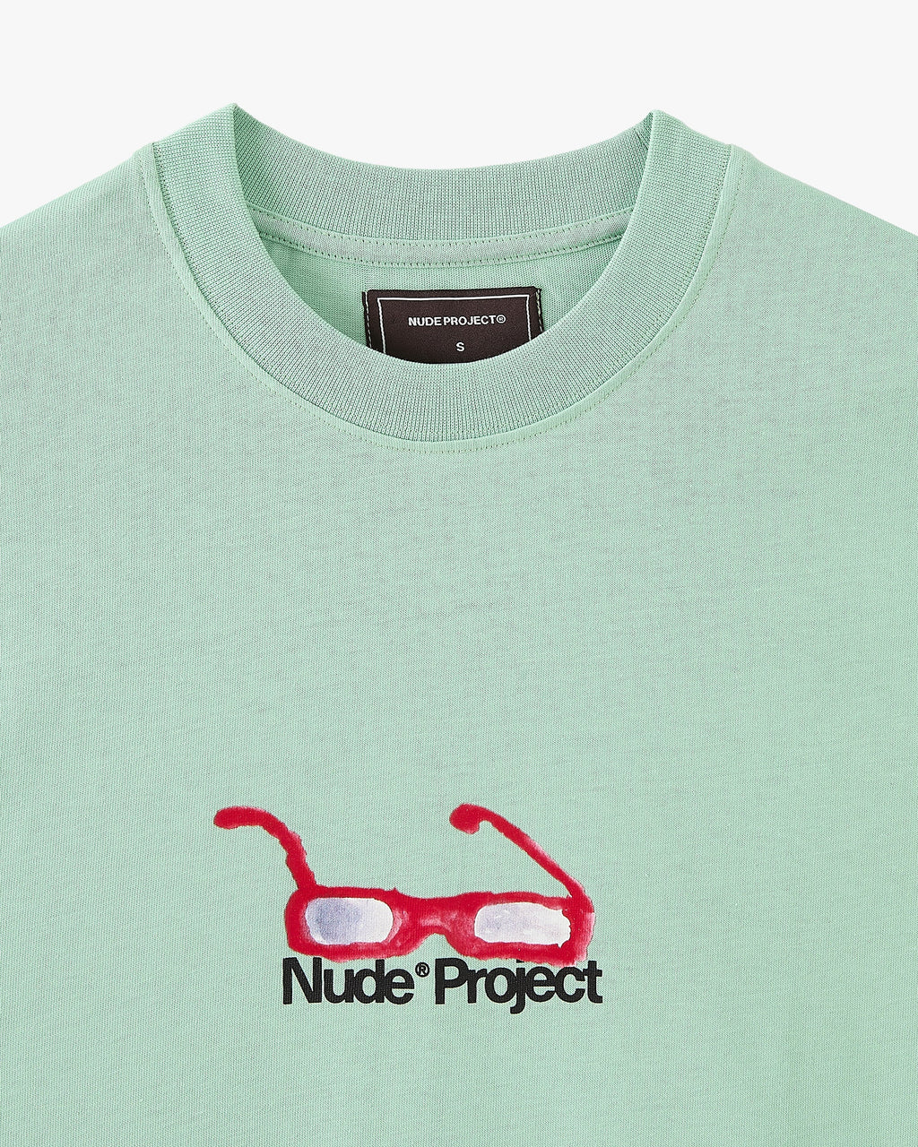 Sunglasses Tee Pale Green