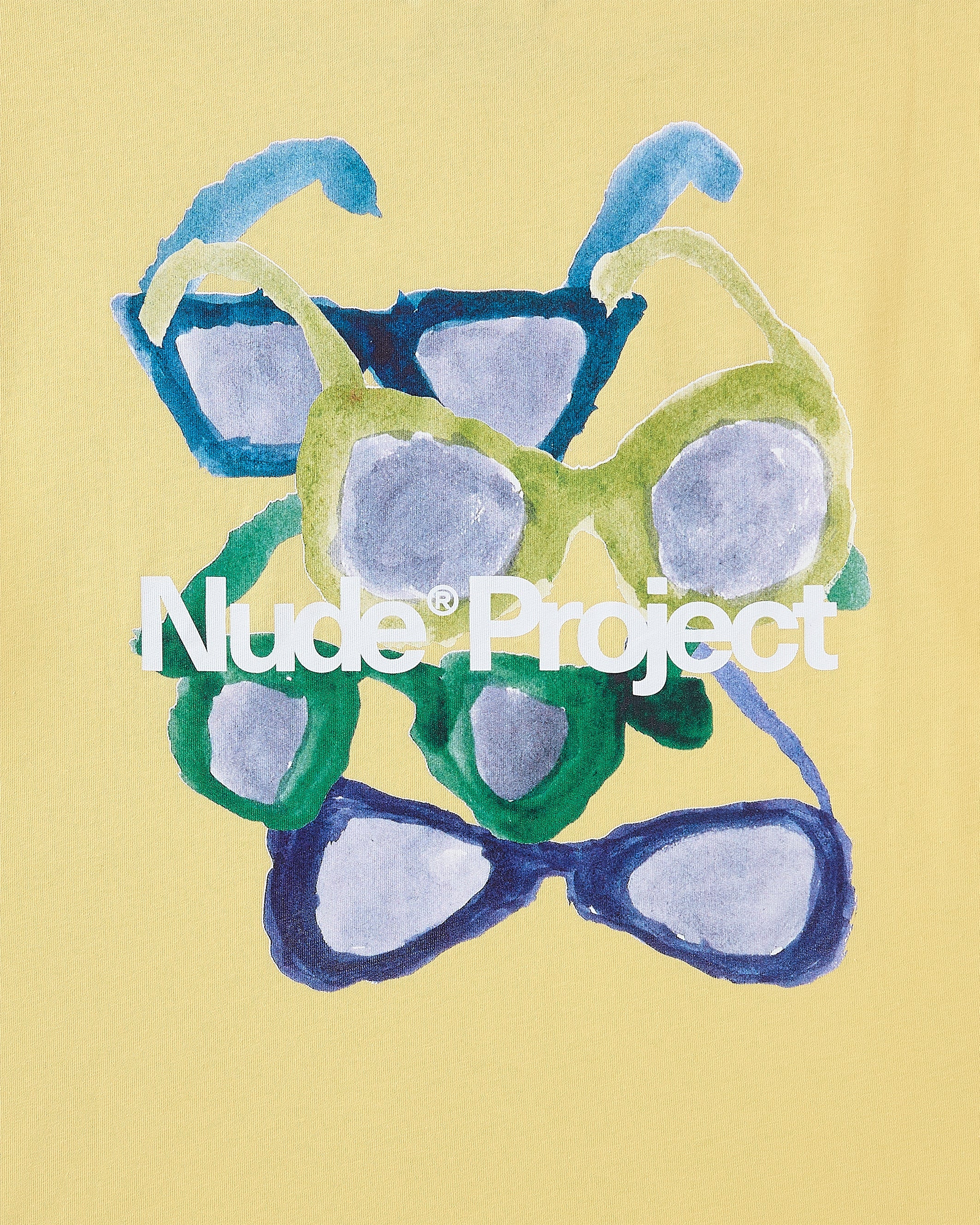 Sunglasses Tee Pale Yellow Nude Project México Oficial Nude Project Mexico