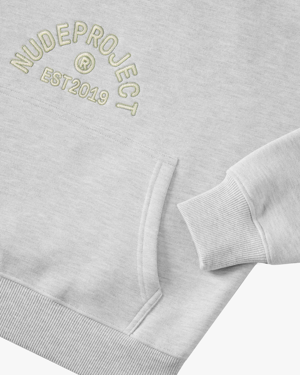 Swans Hoodie Grey Melange Nude Project México Oficial Nude Project Mexico