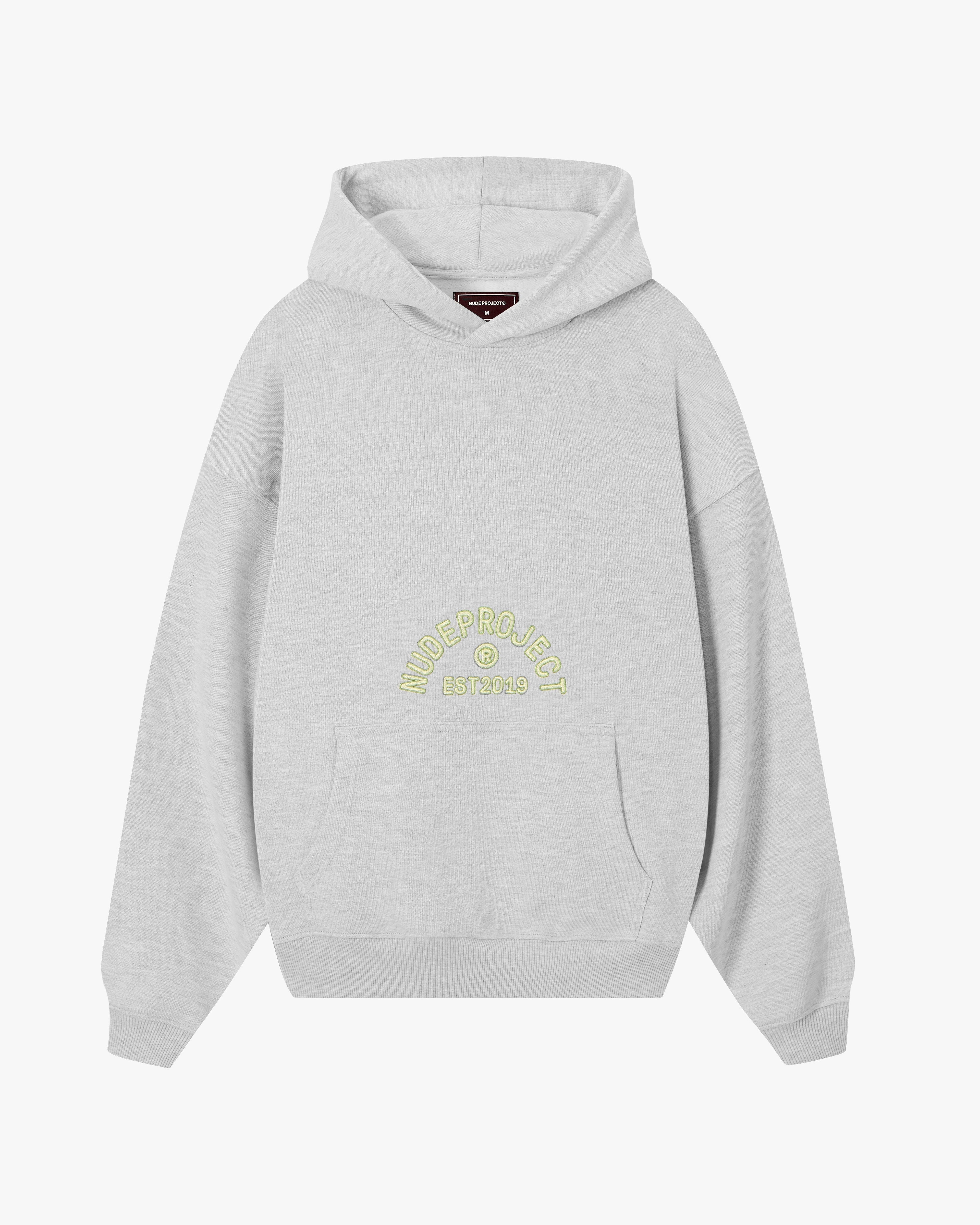 Swans Hoodie Grey Melange Nude Project México Oficial Nude Project Mexico