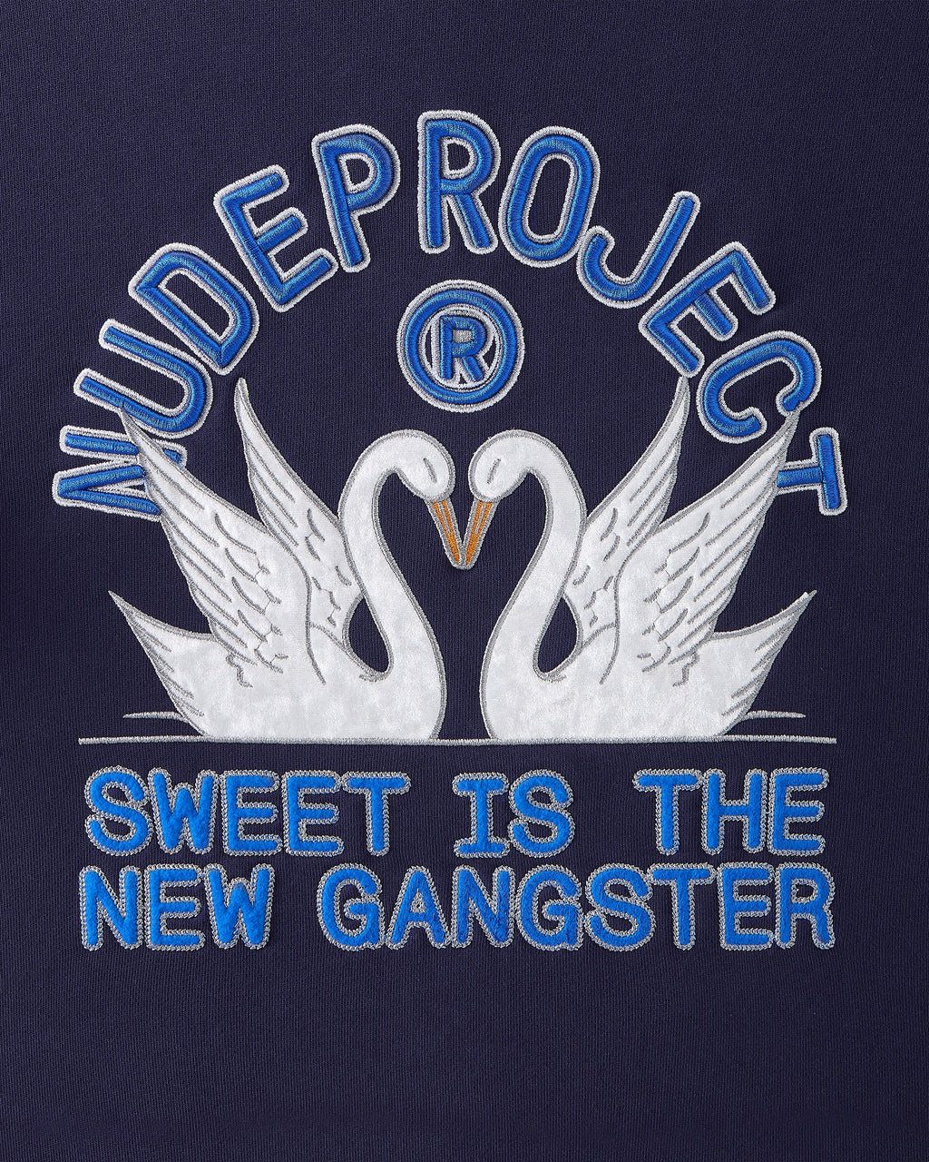 Swans Hoodie Navy Nude Project México Oficial Nude Project Mexico