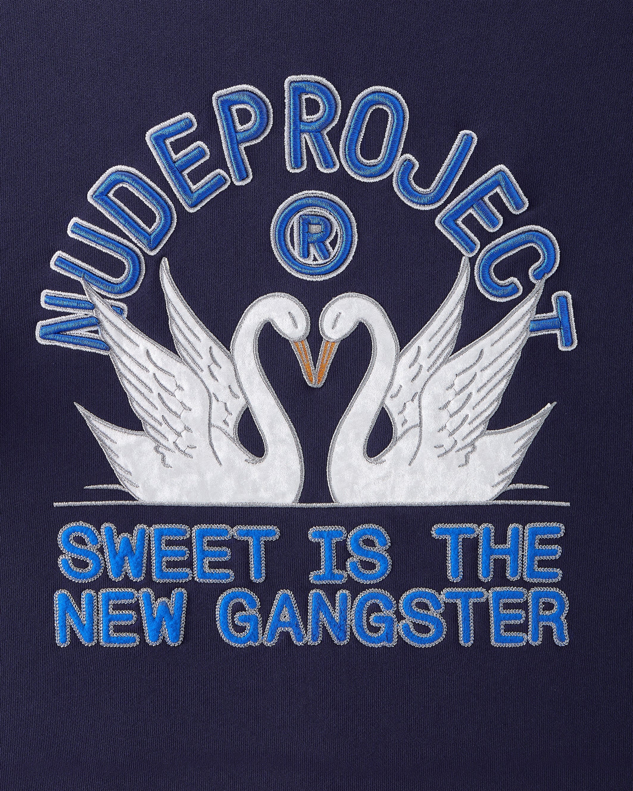 Swans Hoodie Navy Nude Project México Oficial Nude Project Mexico