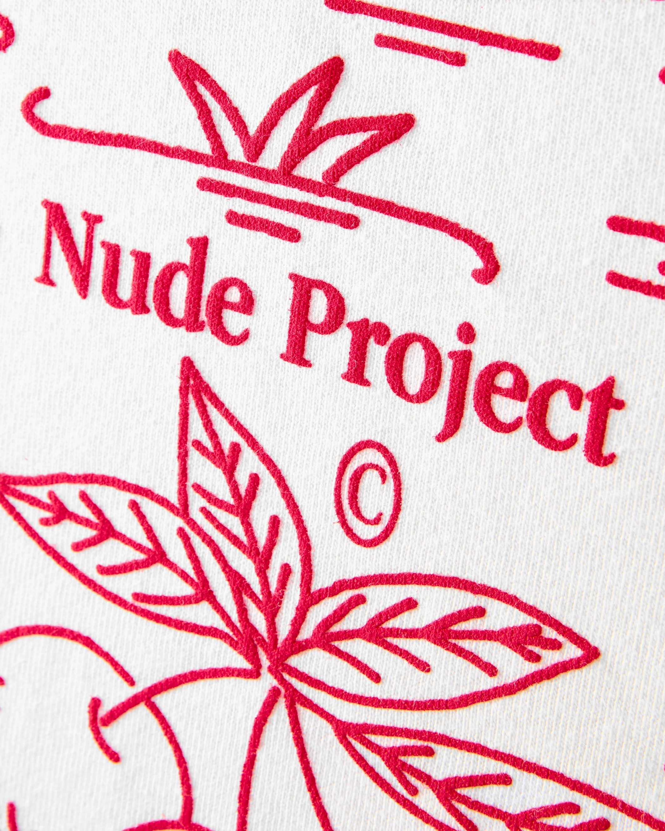 Swan Garden Tee White Nude Project México Oficial Nude Project Mexico