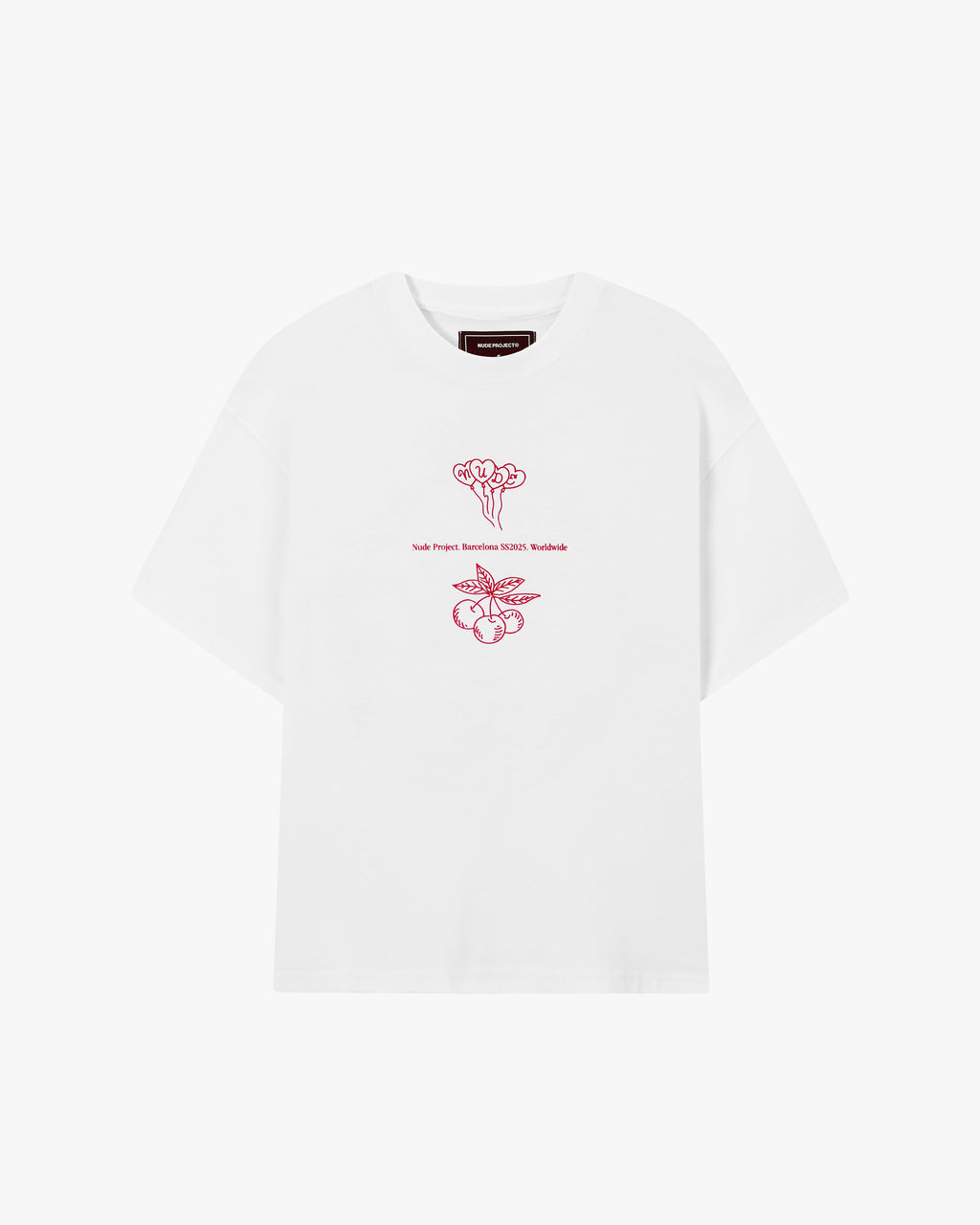 Swan Garden Tee White